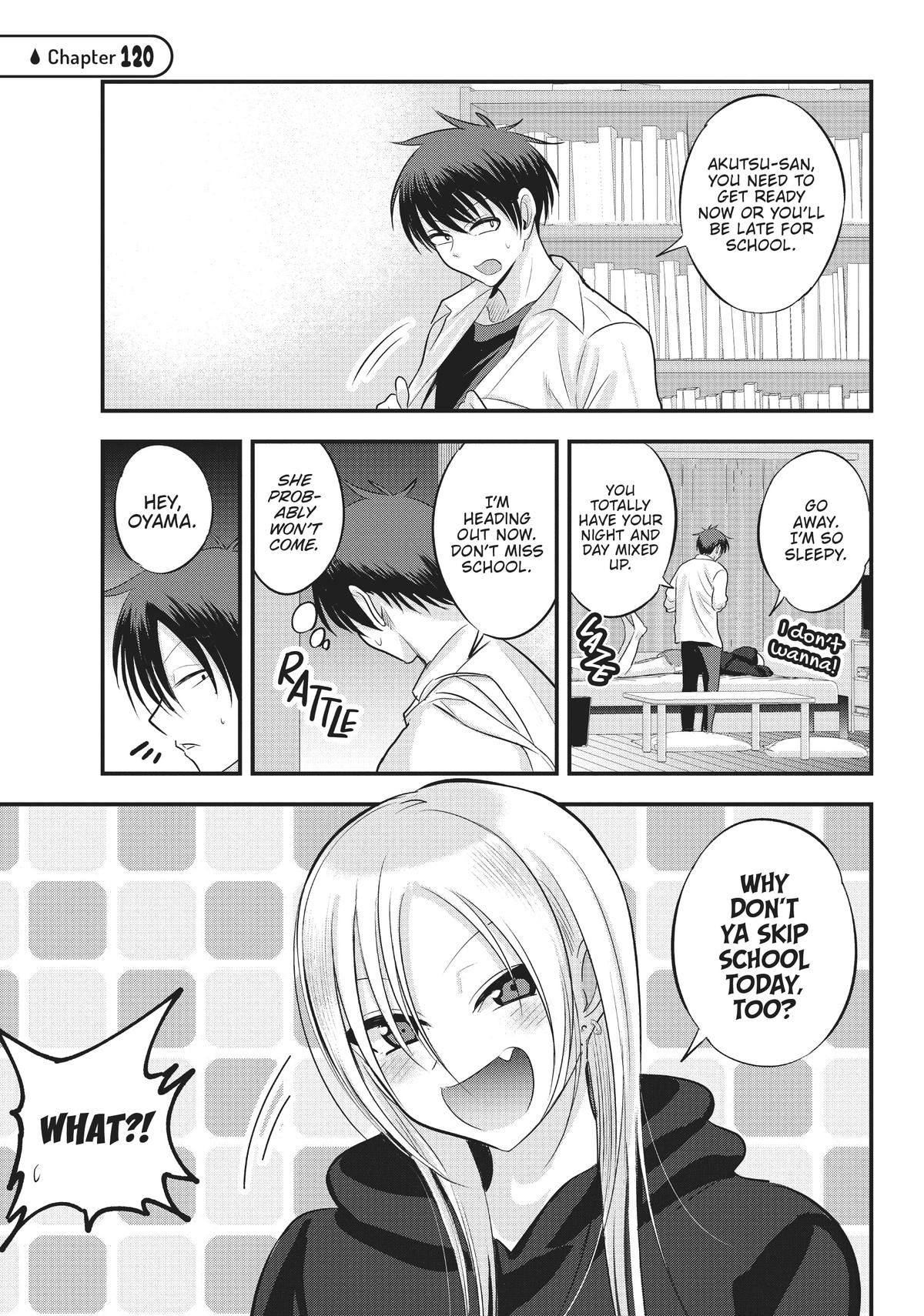 Please Go Home, Miss Akutsu! Chapter 120