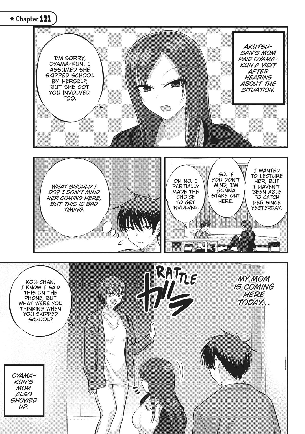 Please Go Home, Miss Akutsu! Chapter 121