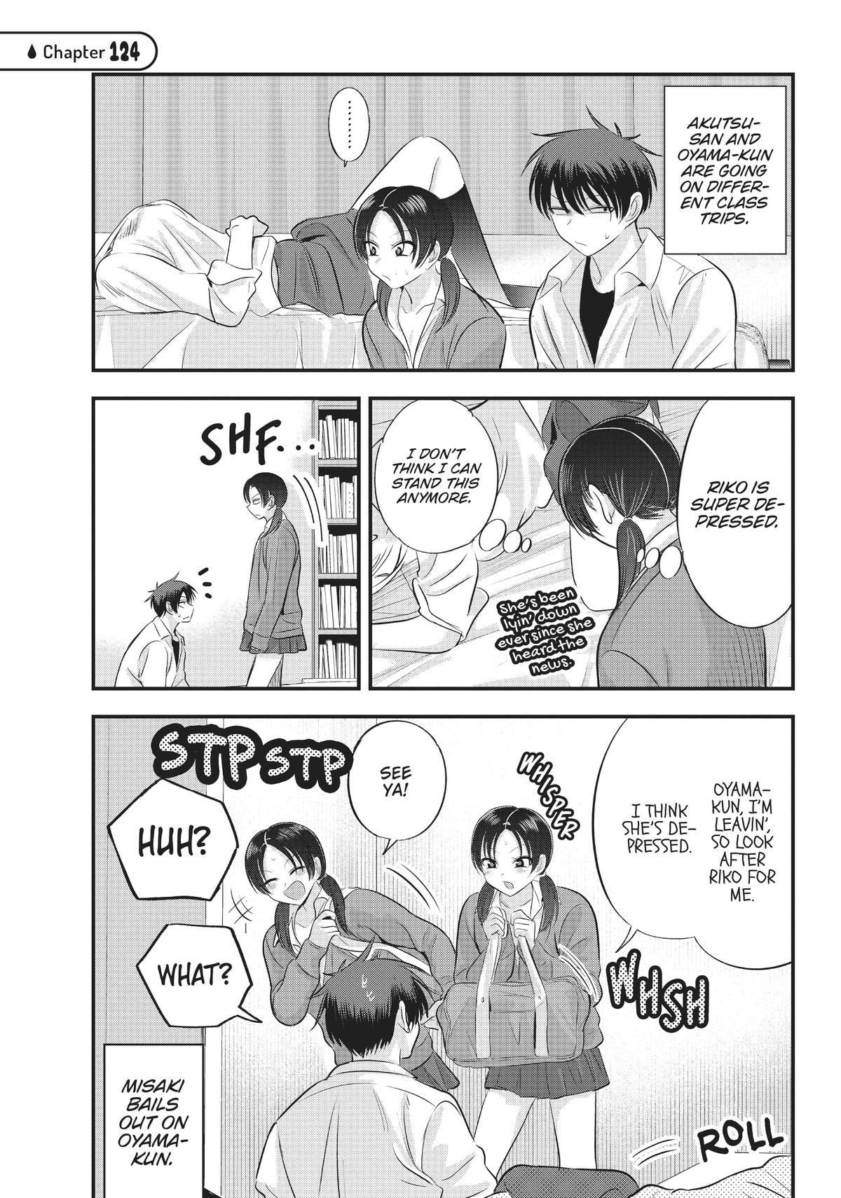 Please Go Home, Miss Akutsu! Chapter 124