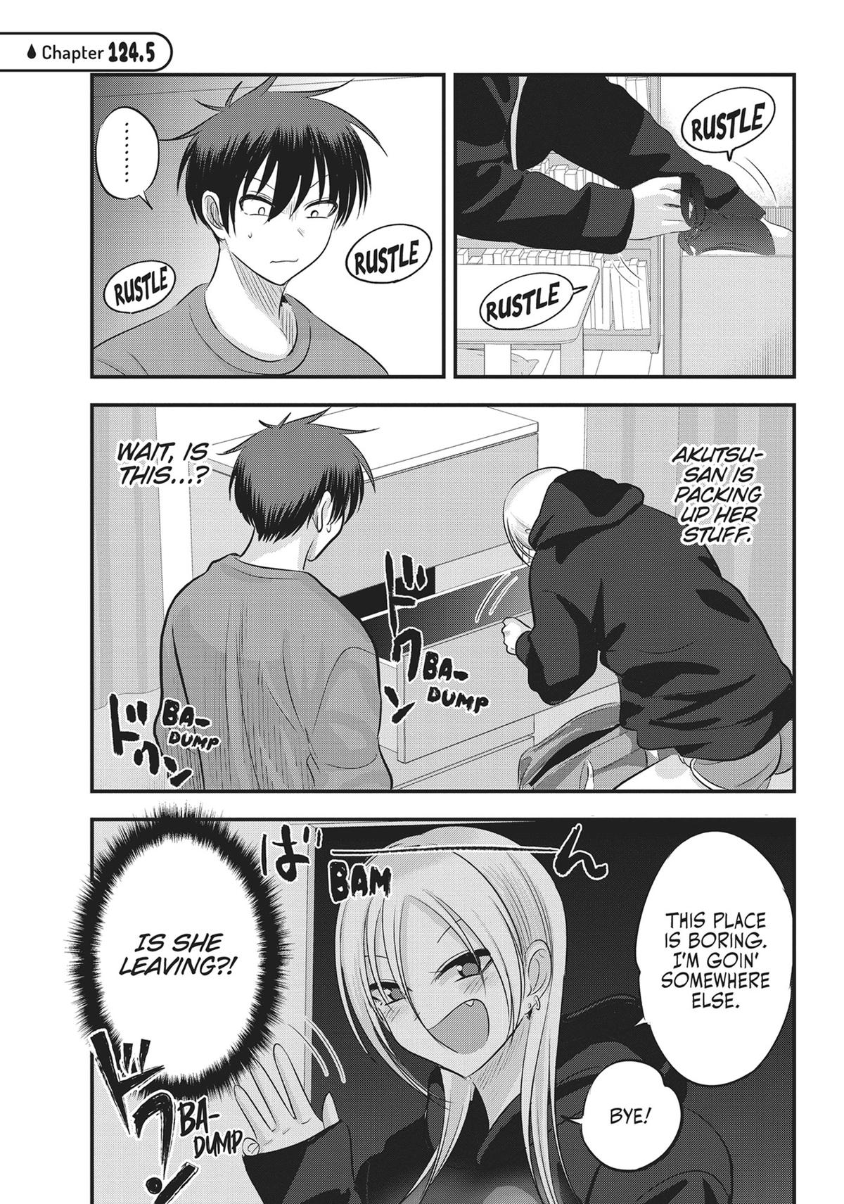 Please Go Home, Miss Akutsu! Chapter 125