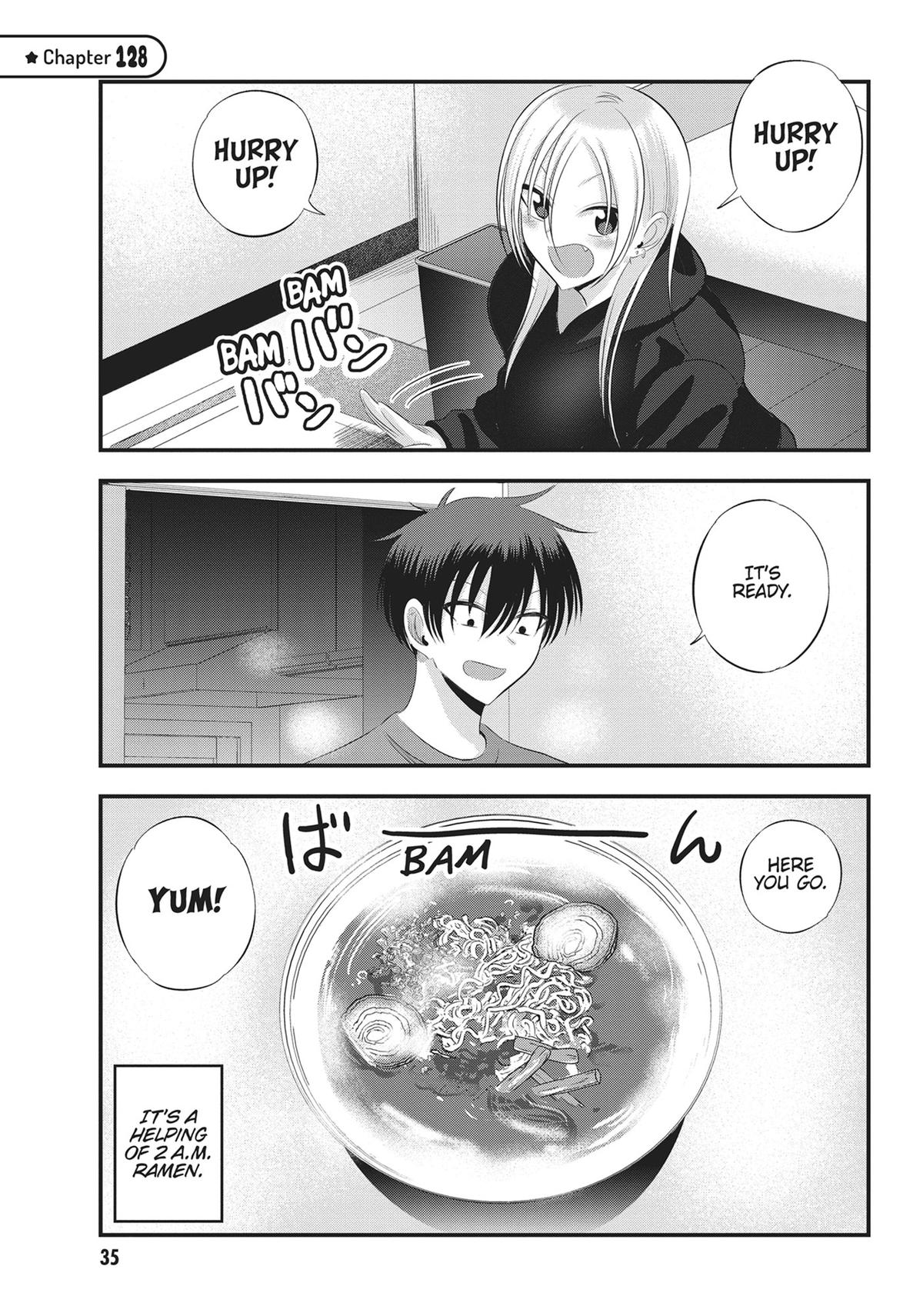 Please Go Home, Miss Akutsu! Chapter 128