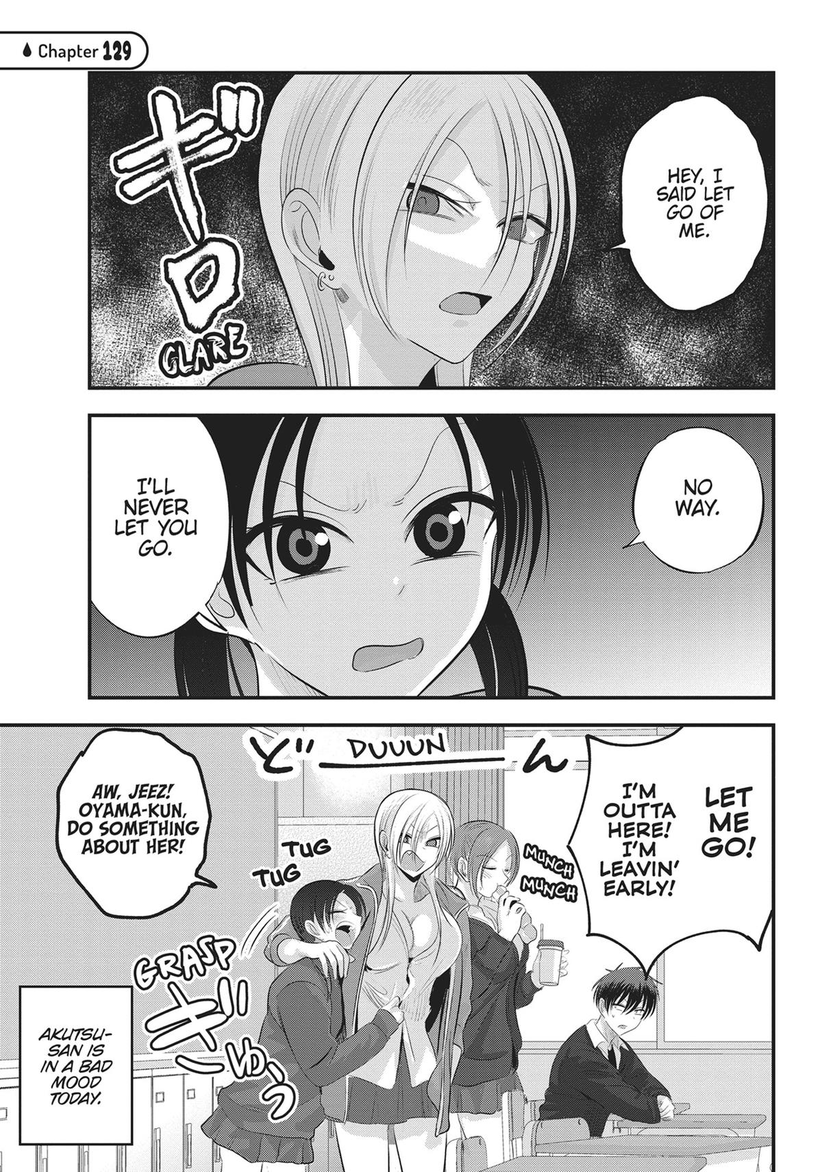 Please Go Home, Miss Akutsu! Chapter 129