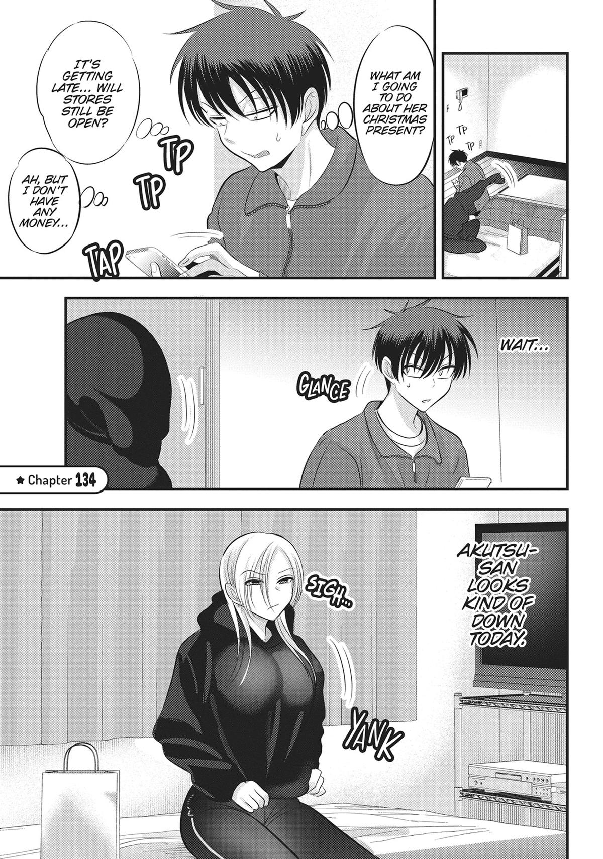 Please Go Home, Miss Akutsu! Chapter 134