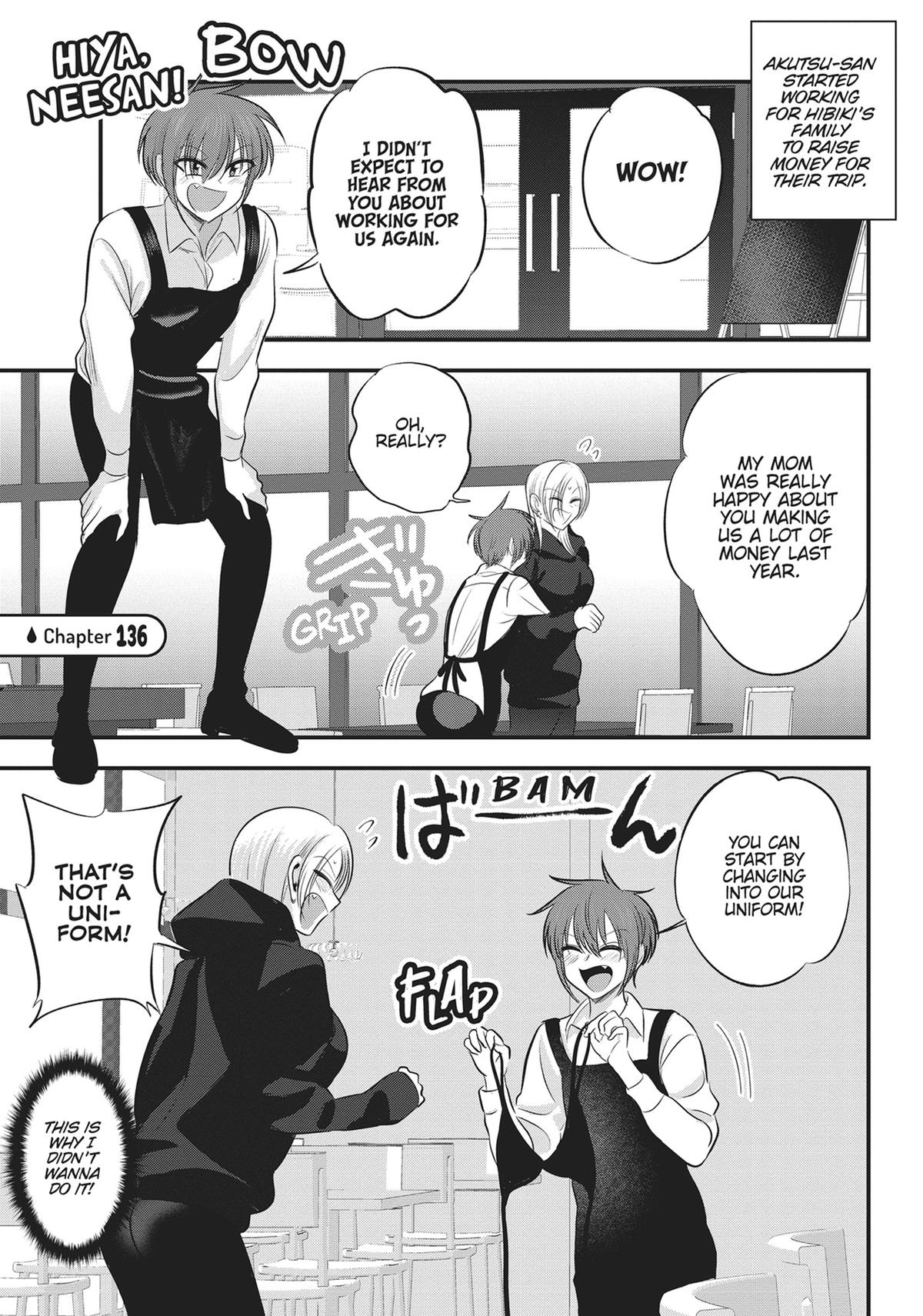 Please Go Home, Miss Akutsu! Chapter 136