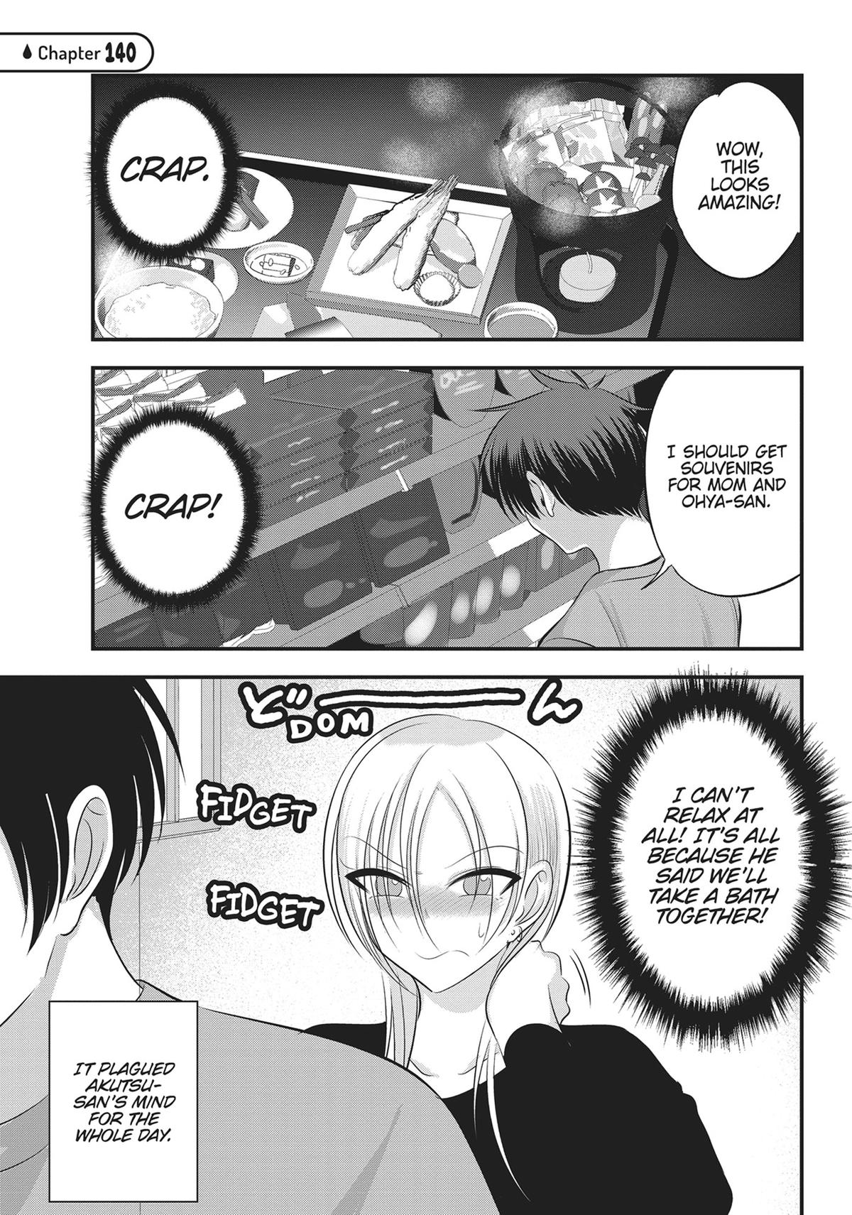 Please Go Home, Miss Akutsu! Chapter 140