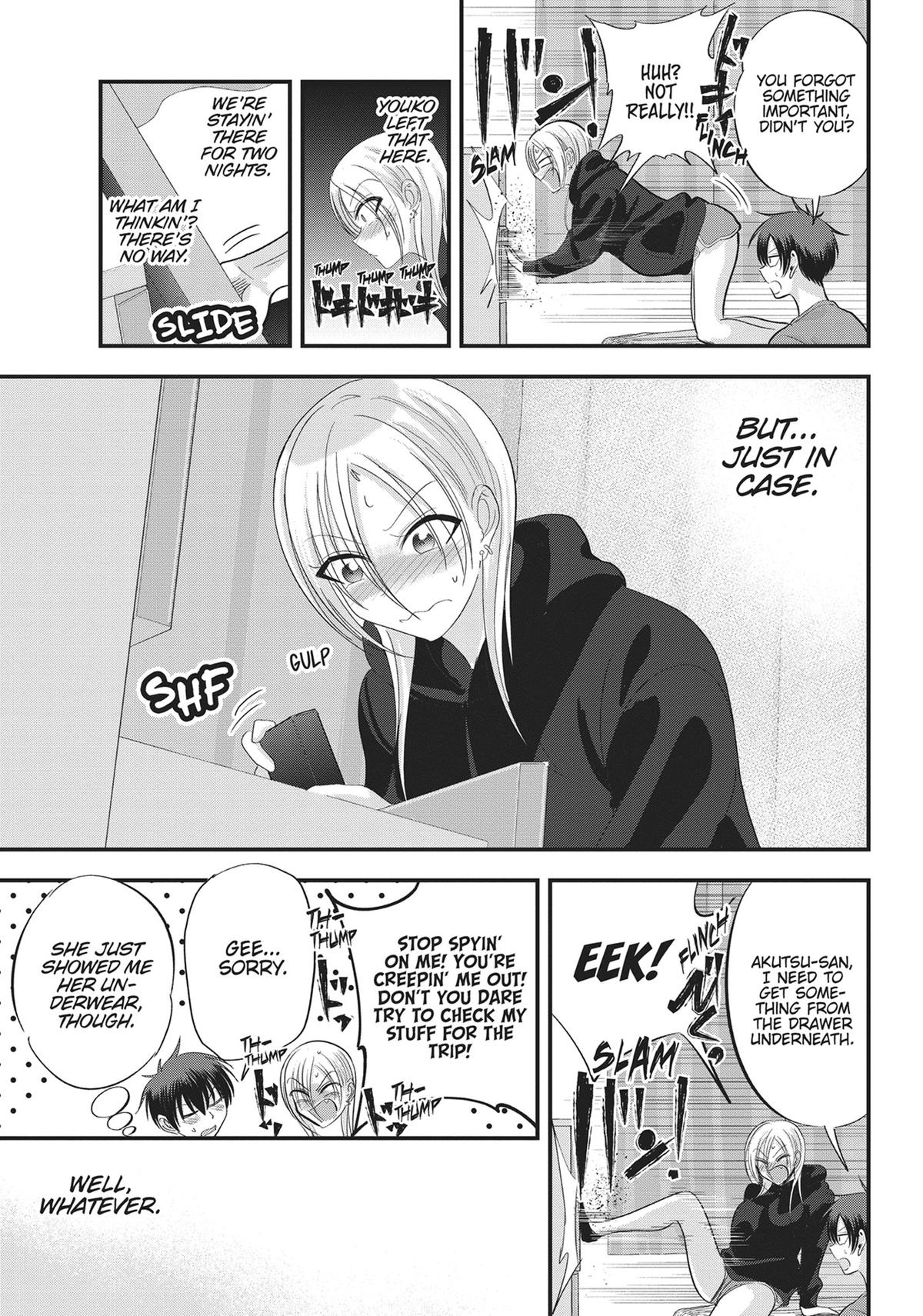 Please Go Home, Miss Akutsu! Chapter 141.5