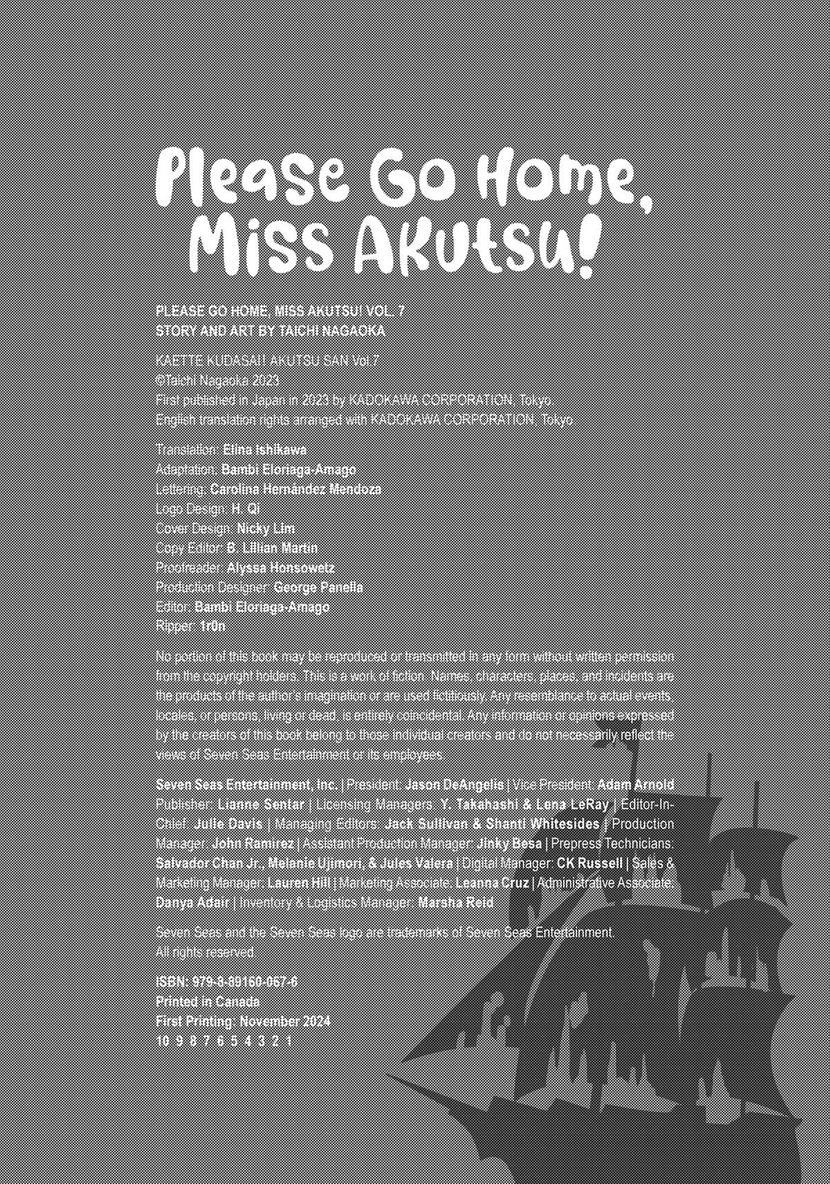 Please Go Home, Miss Akutsu! Chapter 141.5