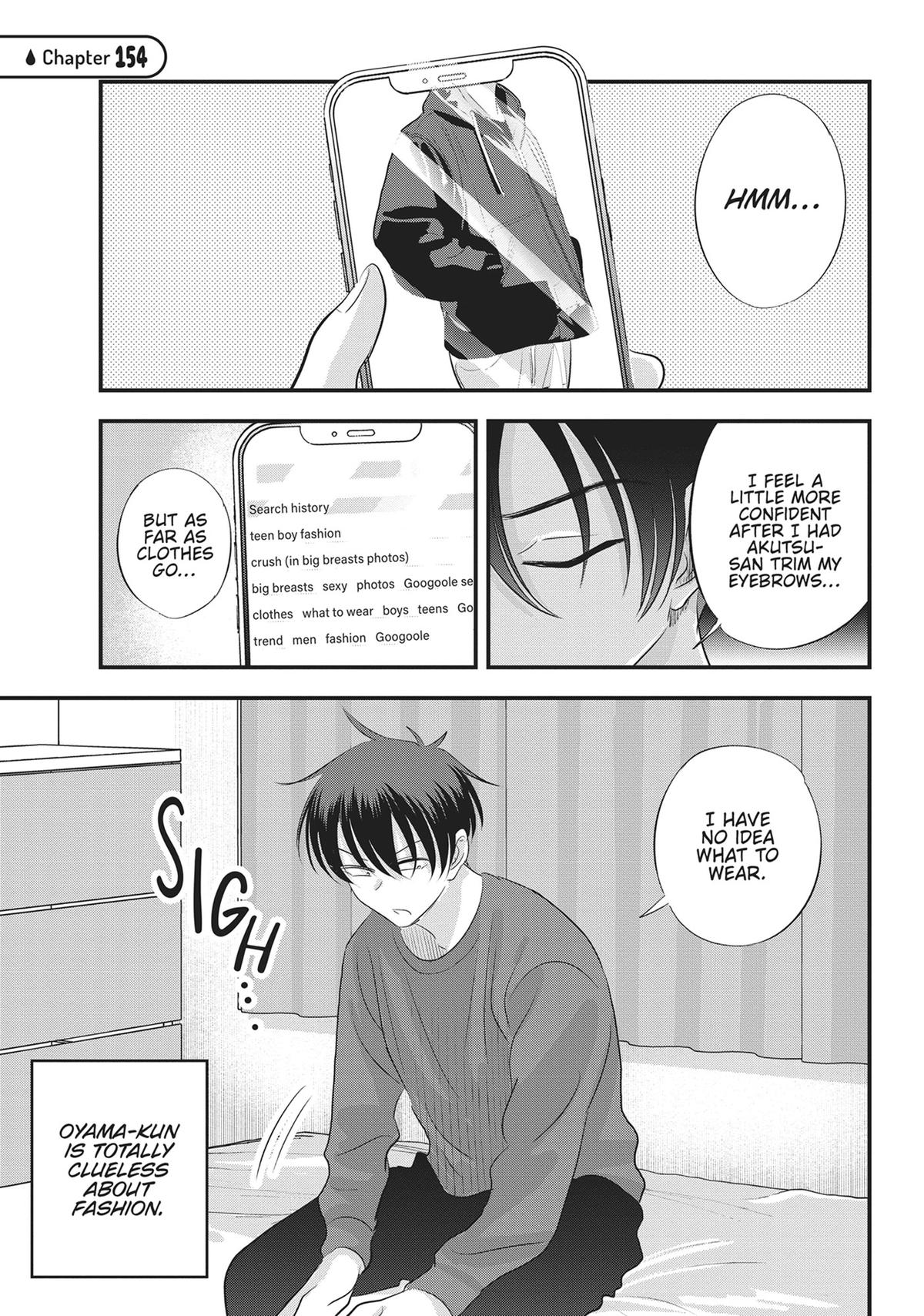 Please Go Home, Miss Akutsu! Chapter 154