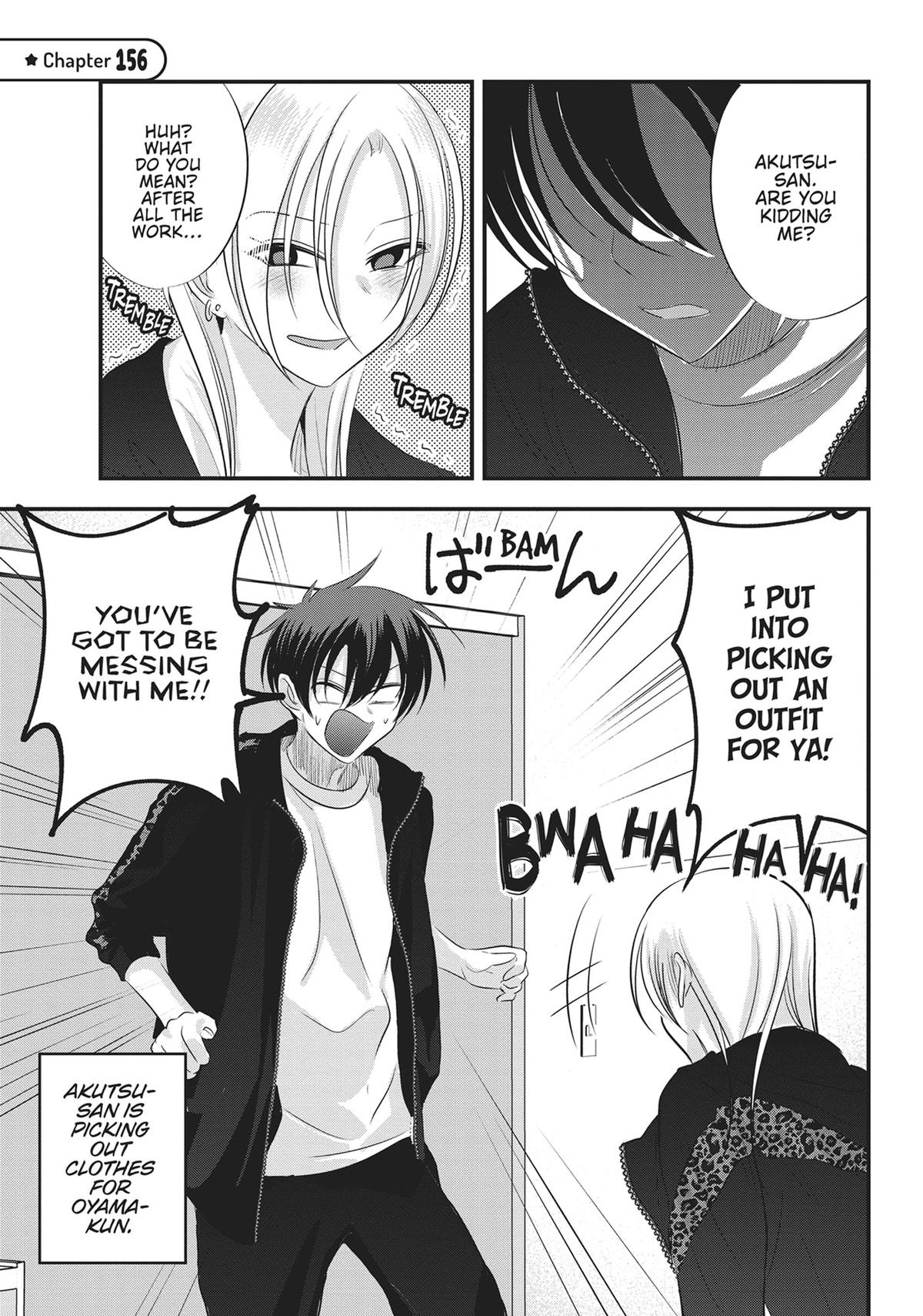 Please Go Home, Miss Akutsu! Chapter 156