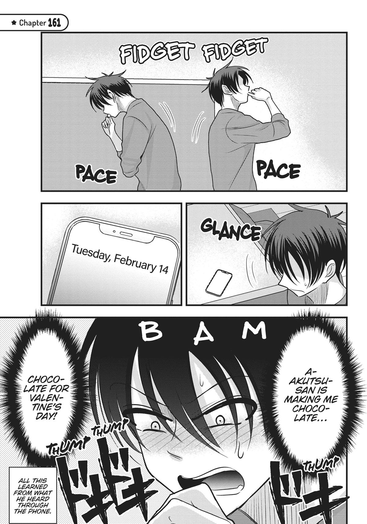 Please Go Home, Miss Akutsu! Chapter 161