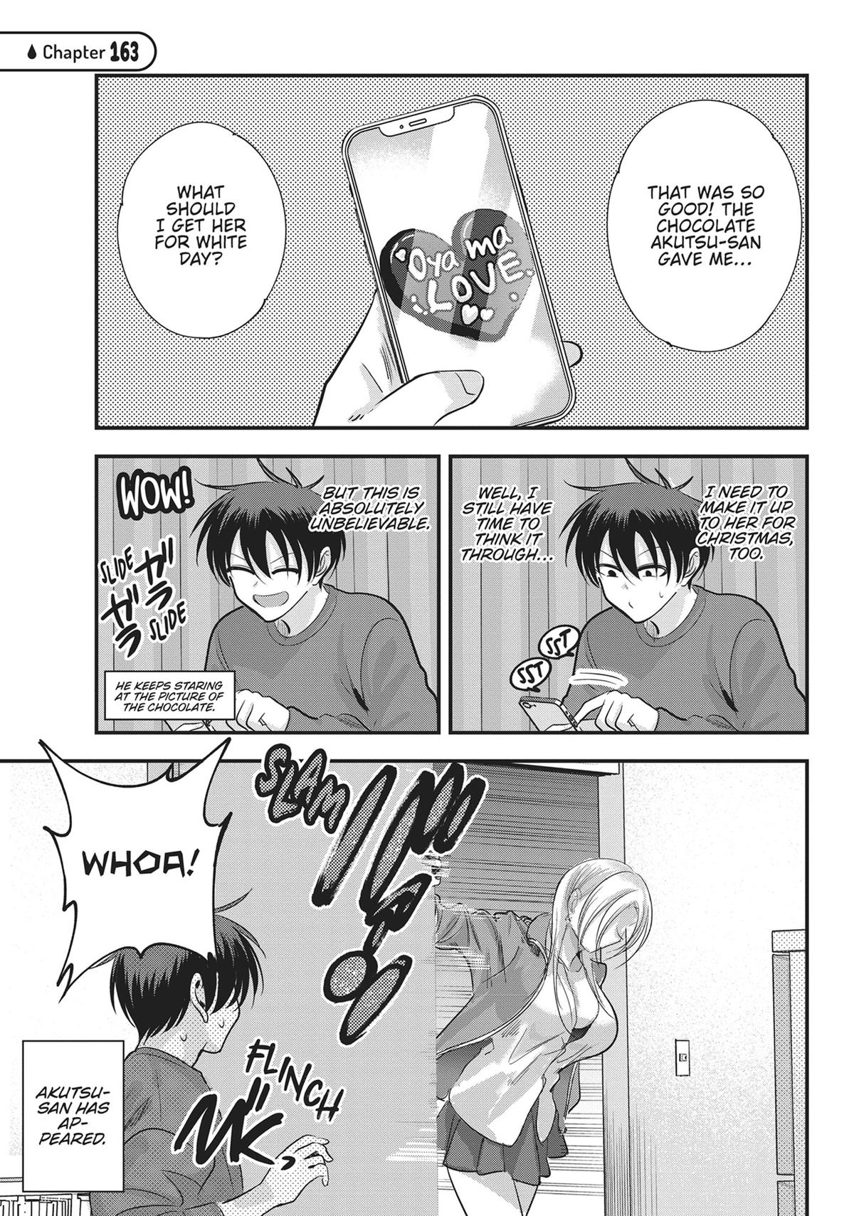 Please Go Home, Miss Akutsu! Chapter 163