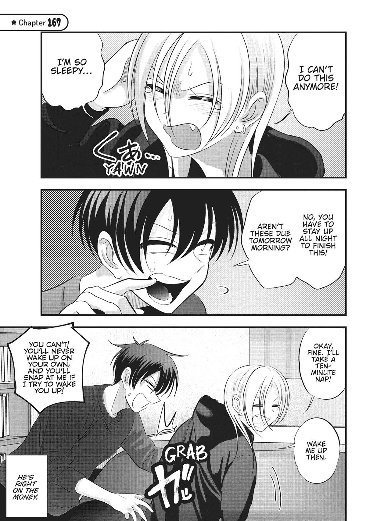 Please Go Home, Miss Akutsu! Chapter 167