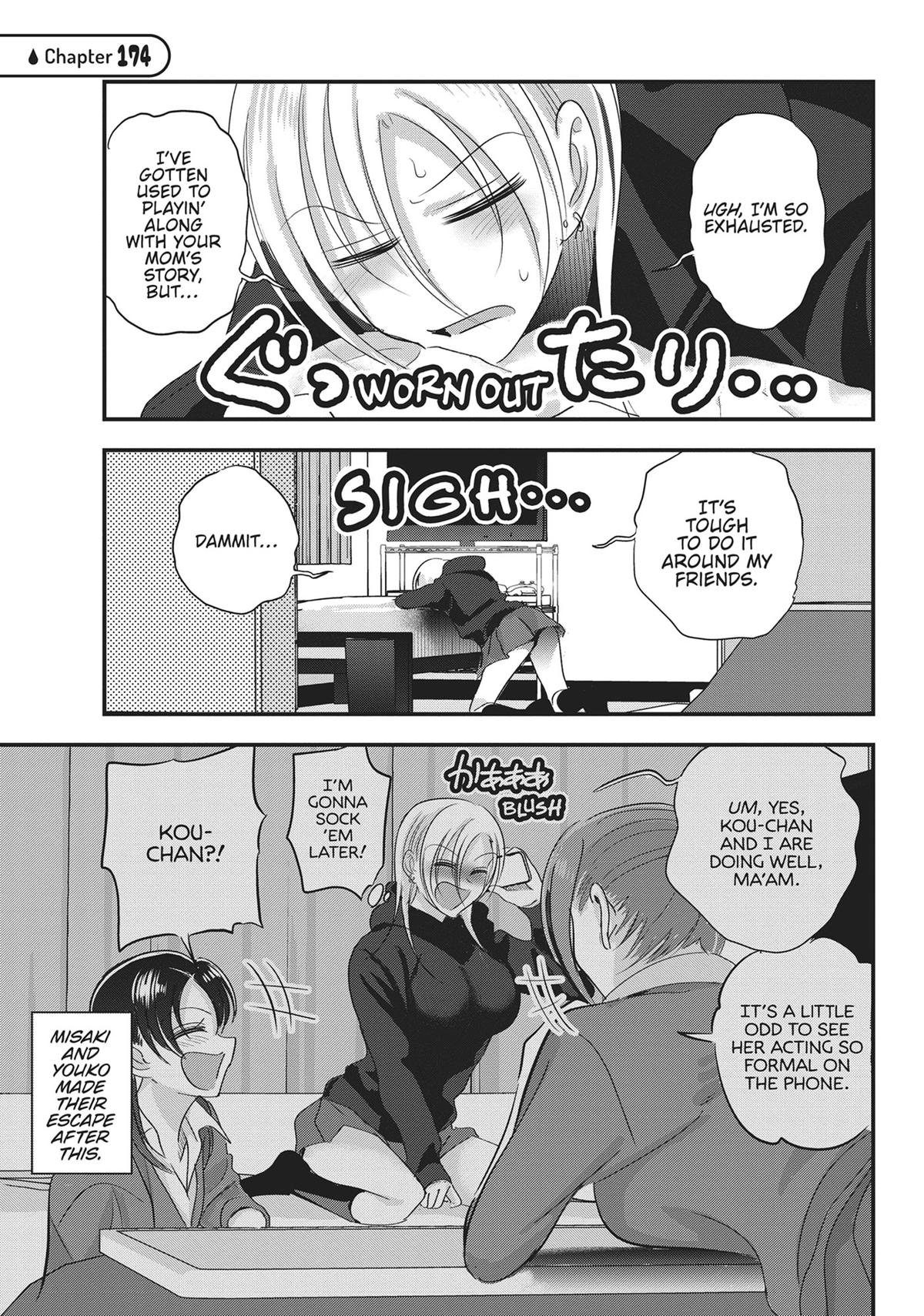 Please Go Home, Miss Akutsu! Chapter 174