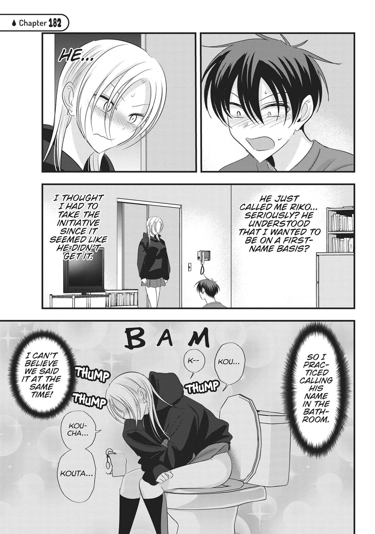 Please Go Home, Miss Akutsu! Chapter 182