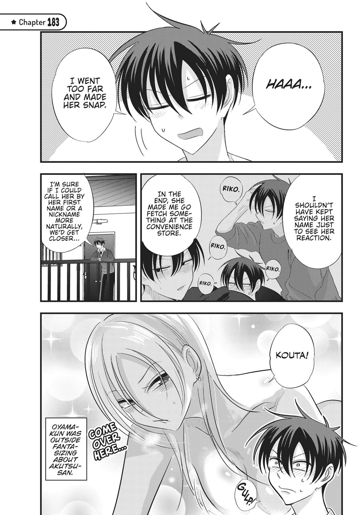 Please Go Home, Miss Akutsu! Chapter 183