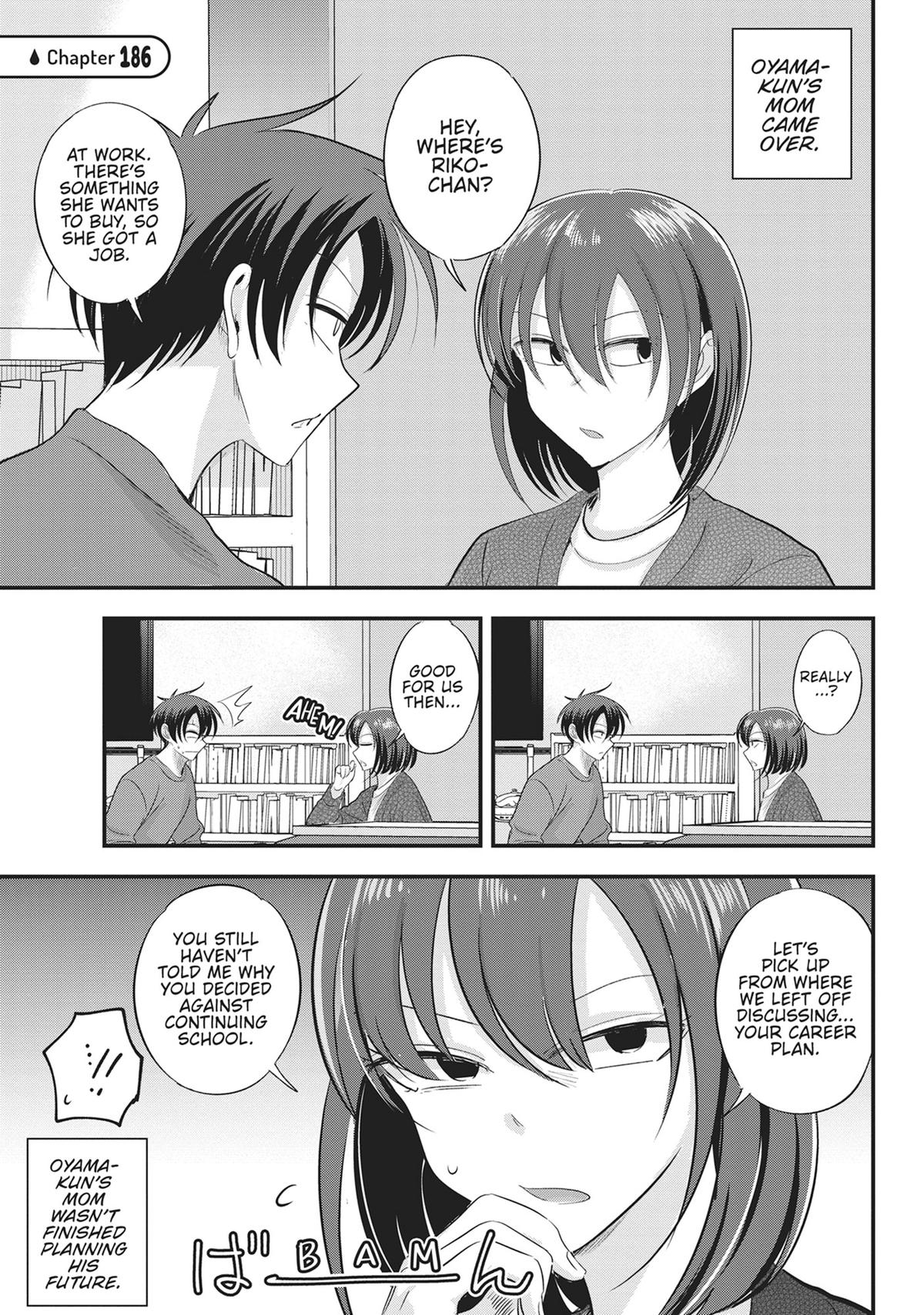 Please Go Home, Miss Akutsu! Chapter 186