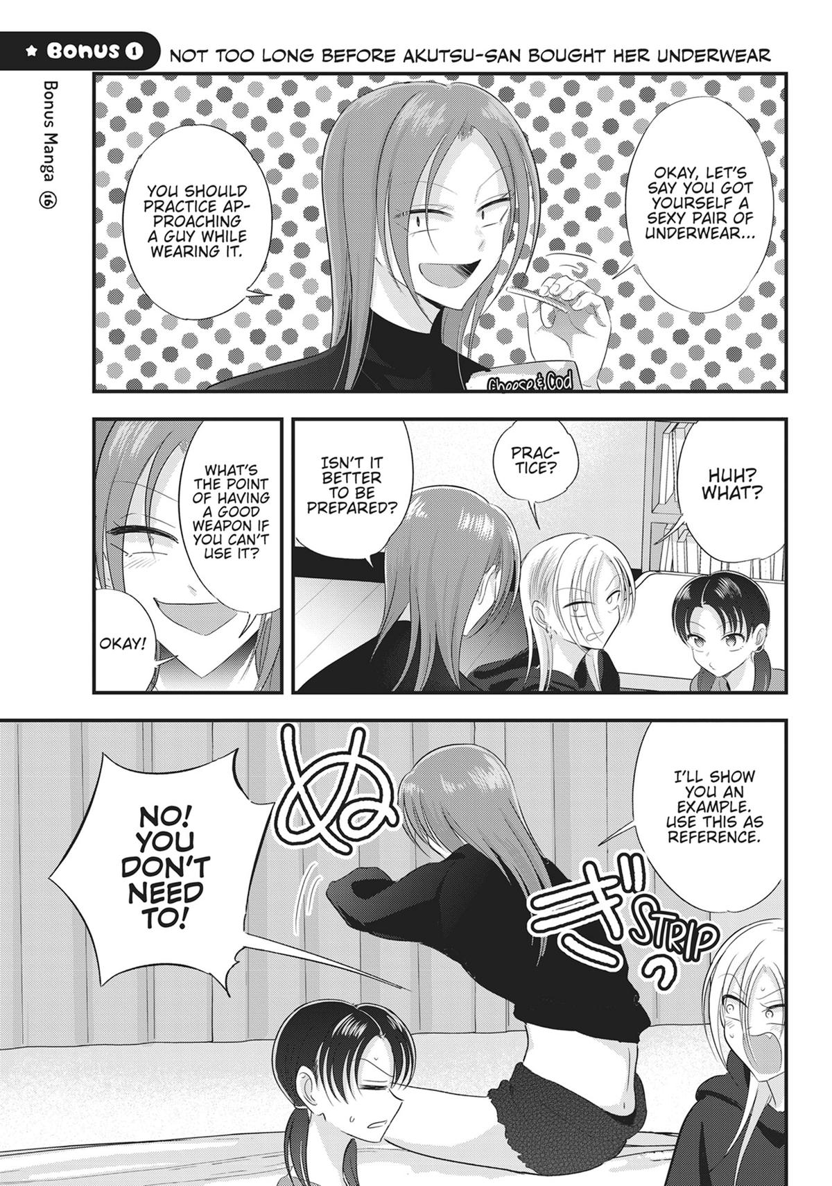 Please Go Home, Miss Akutsu! Chapter 189.5