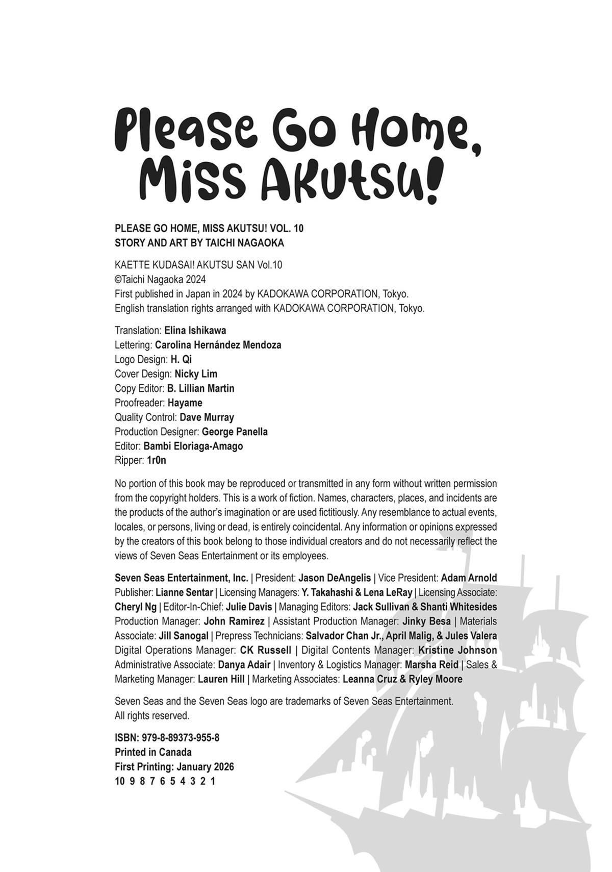 Please Go Home, Miss Akutsu! Chapter 189.5