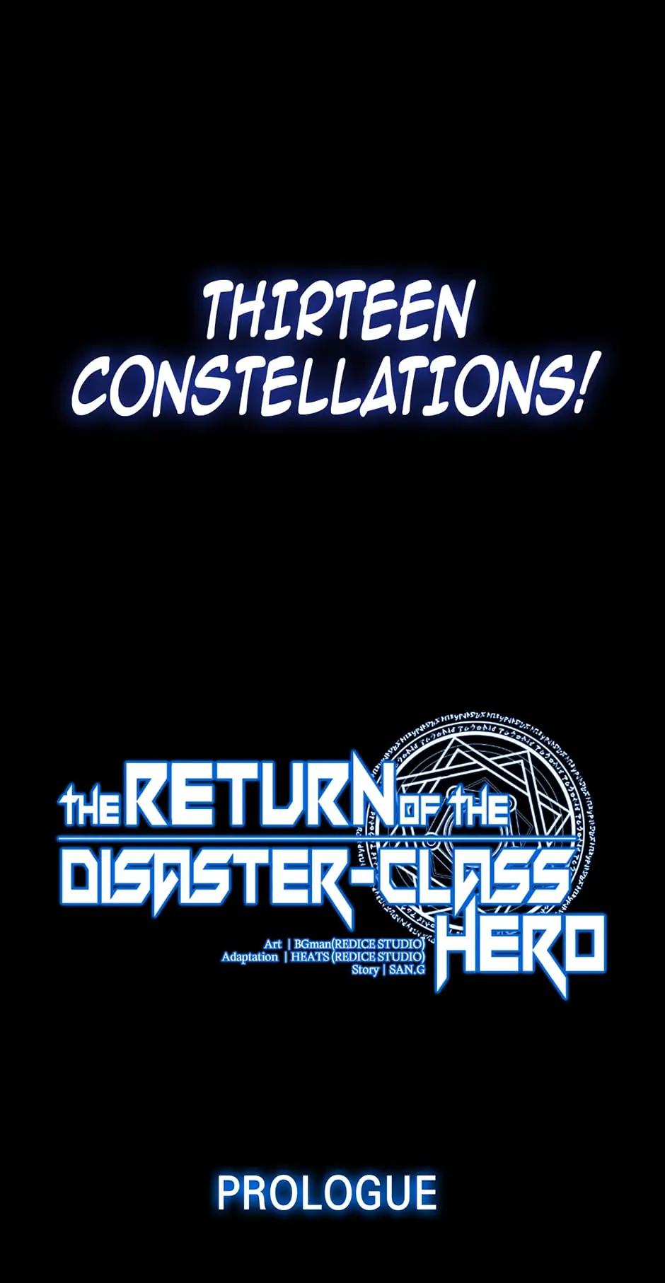 The Return of the Disaster-Class Hero Chapter 0