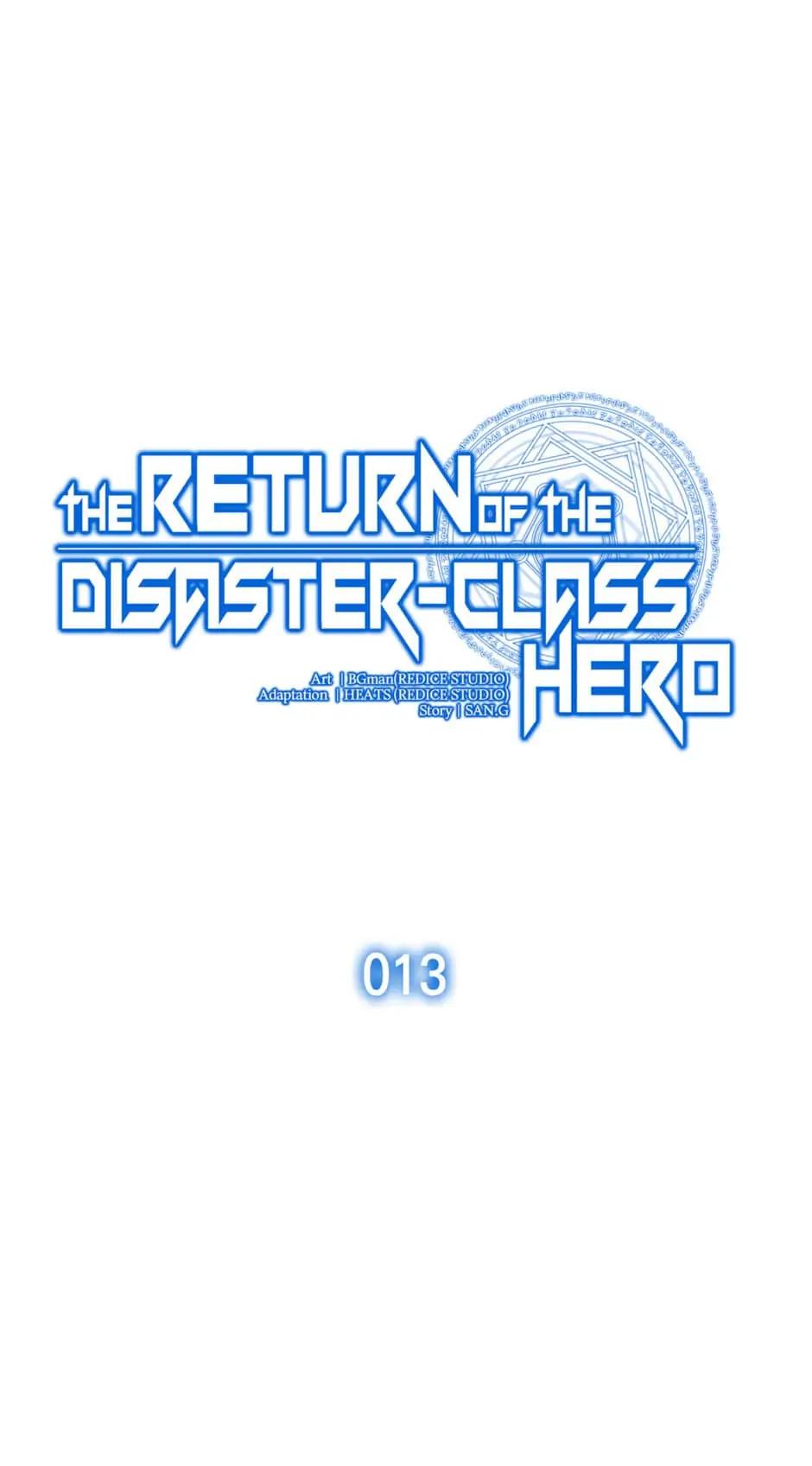 The Return of the Disaster-Class Hero Chapter 13