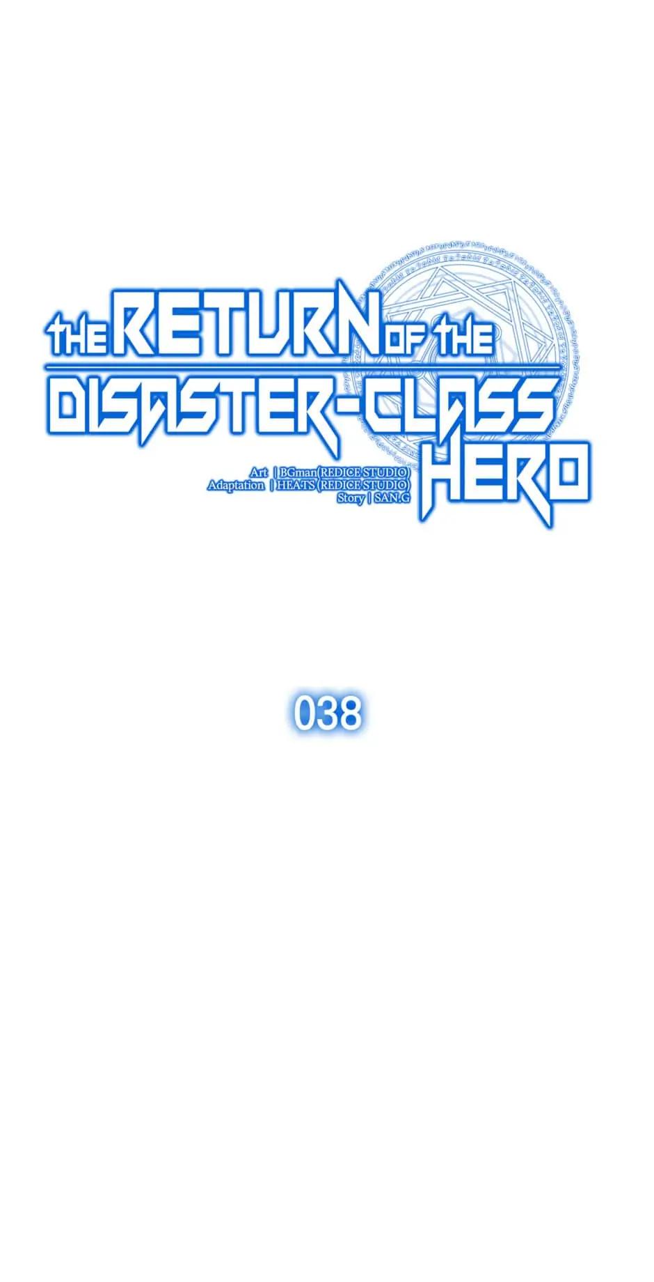 The Return of the Disaster-Class Hero Chapter 38