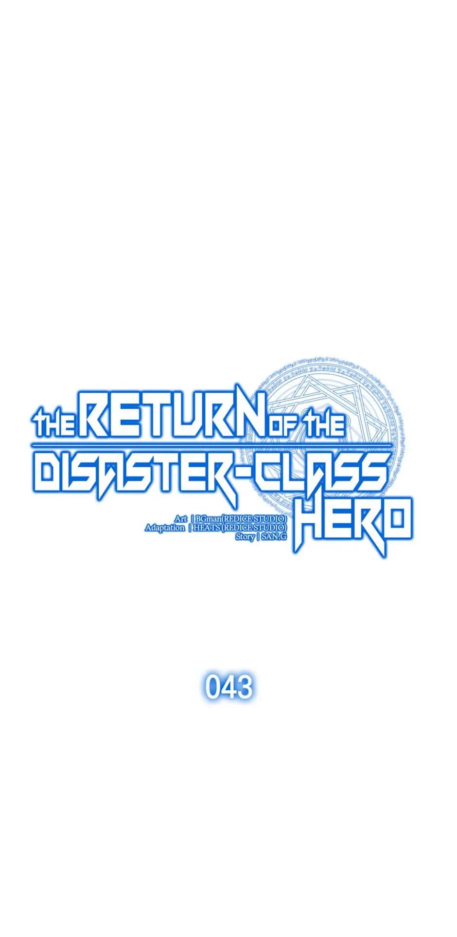 The Return of the Disaster-Class Hero Chapter 43