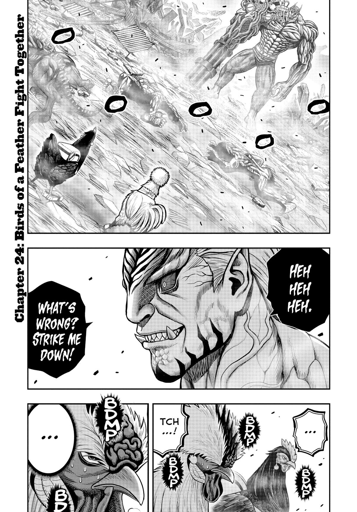 Rooster Fighter Chapter 24 - Page 1 - Rooster Fighter manga Chapter 24 manga