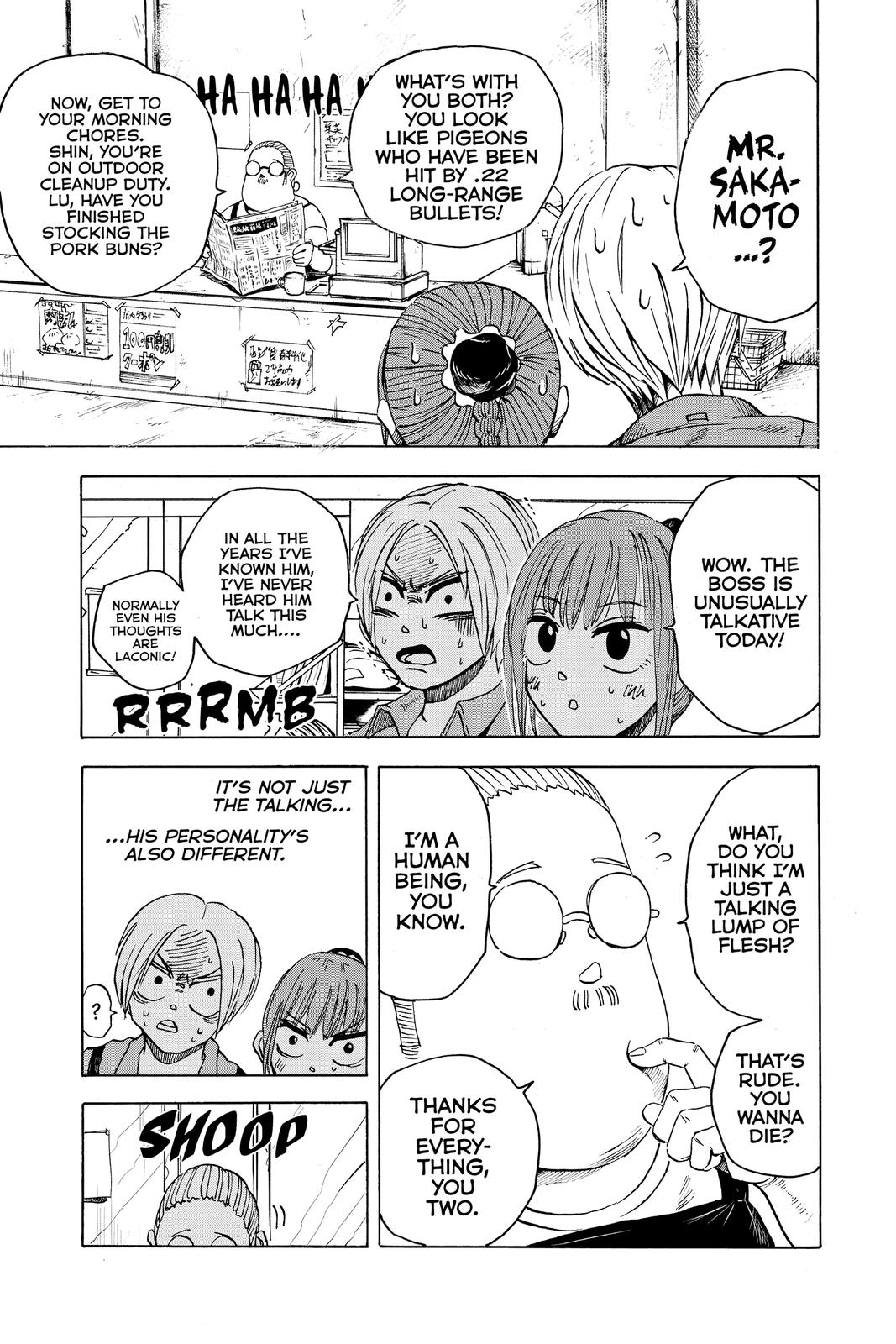 Sakamoto Days Chapter 6 - Page 3 - Sakamoto Days manga Chapter 6 manga