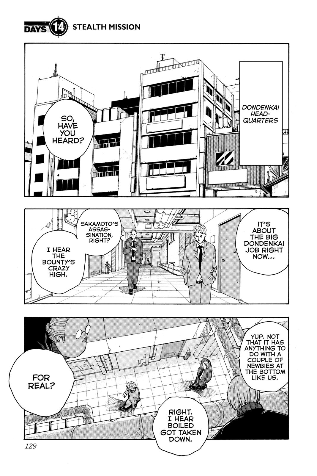 Sakamoto Days Chapter 14 - Page 1 - Sakamoto Days manga Chapter 14 manga