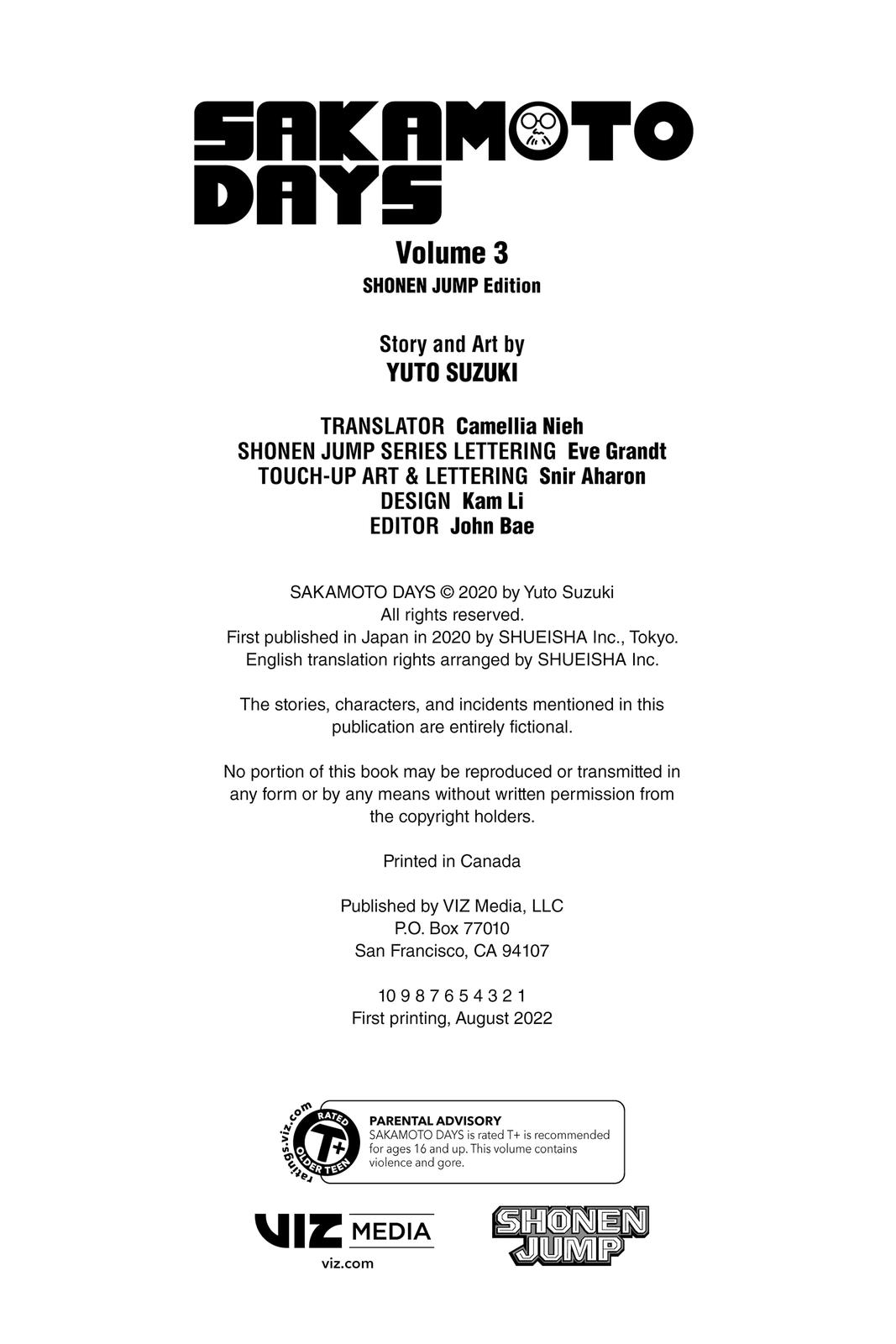 Sakamoto Days Chapter 17 - Page 3 - Sakamoto Days manga Chapter 17 manga