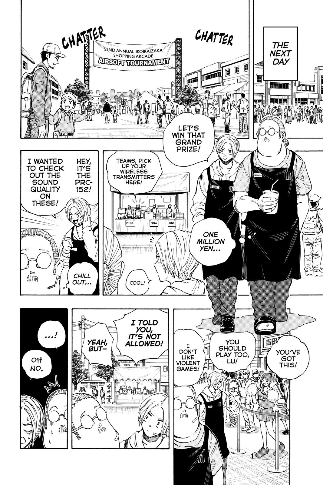 Sakamoto Days Chapter 17 - Page 1 - Sakamoto Days manga Chapter 17 manga