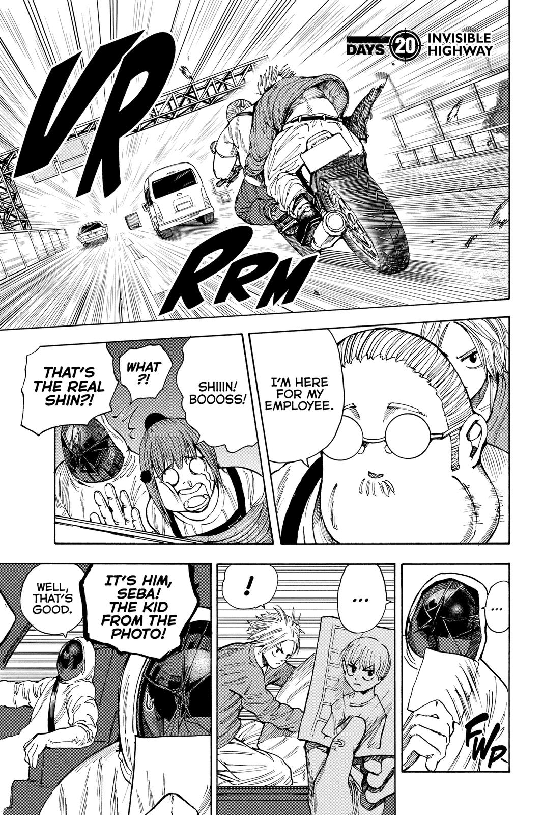 Sakamoto Days Chapter 20 - Page 1 - Sakamoto Days manga Chapter 20 manga