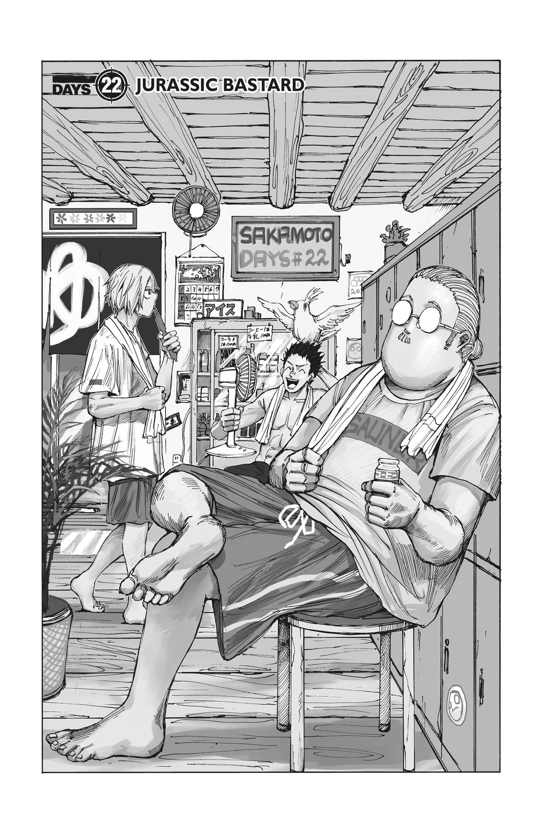 Sakamoto Days Chapter 22 - Page 1 - Sakamoto Days manga Chapter 22 manga