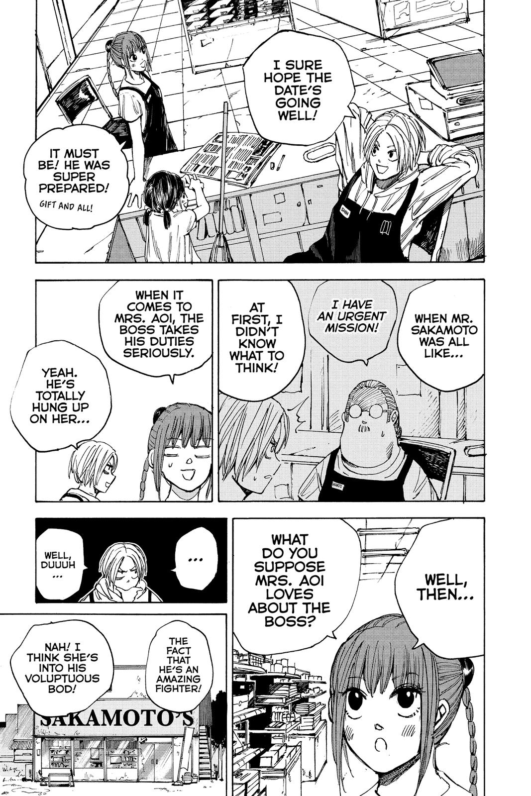 Sakamoto Days Chapter 33 - Page 3 - Sakamoto Days manga Chapter 33 manga