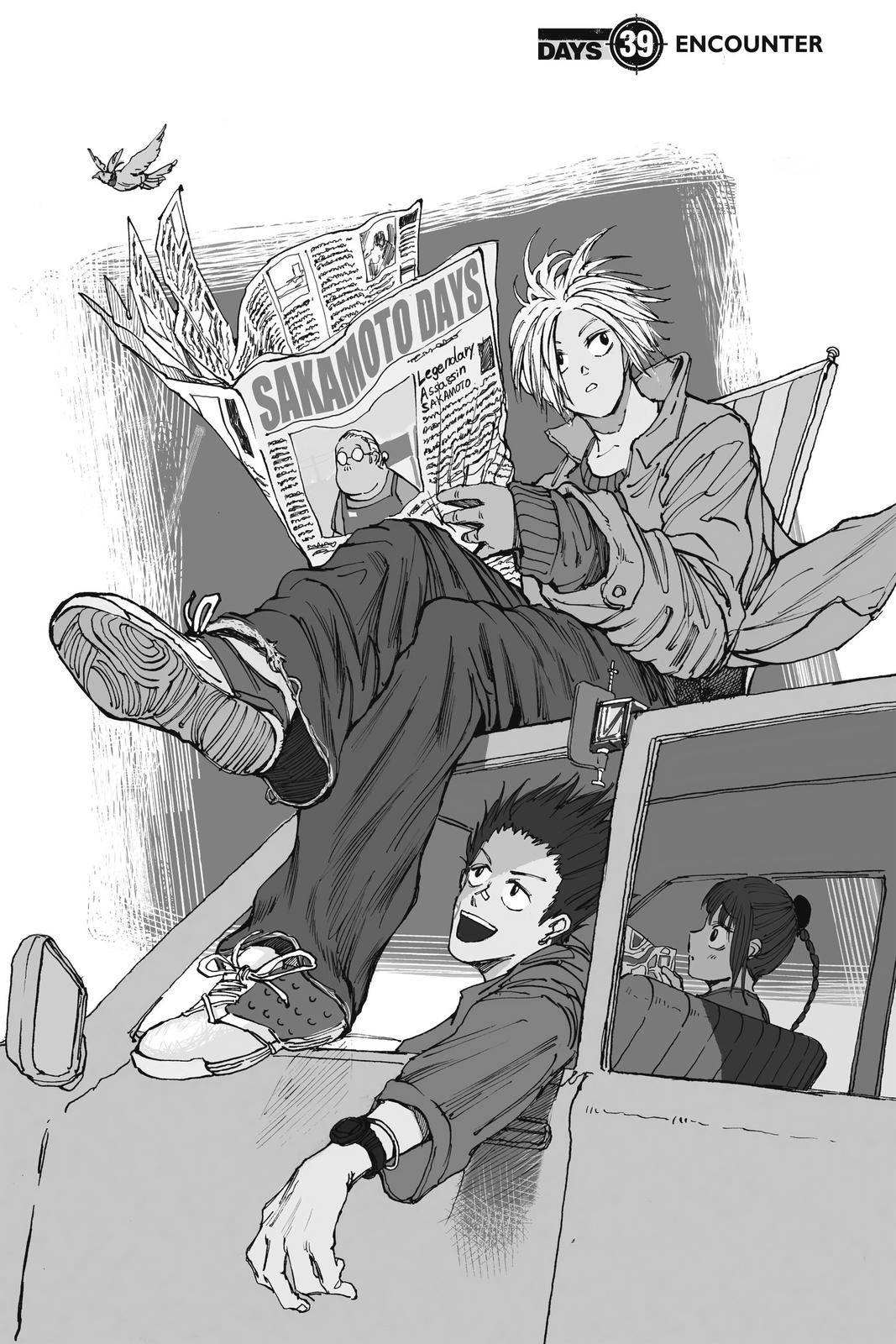 Sakamoto Days Chapter 39 - Page 1 - Sakamoto Days manga Chapter 39 manga
