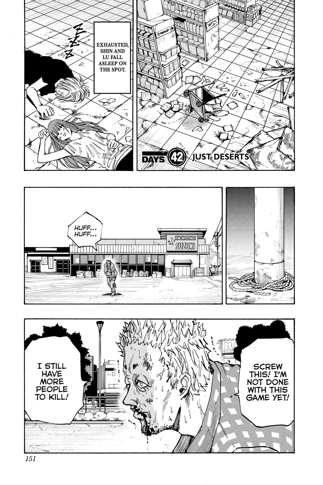 Sakamoto Days Chapter 42 - Page 1 - Sakamoto Days manga Chapter 42 manga