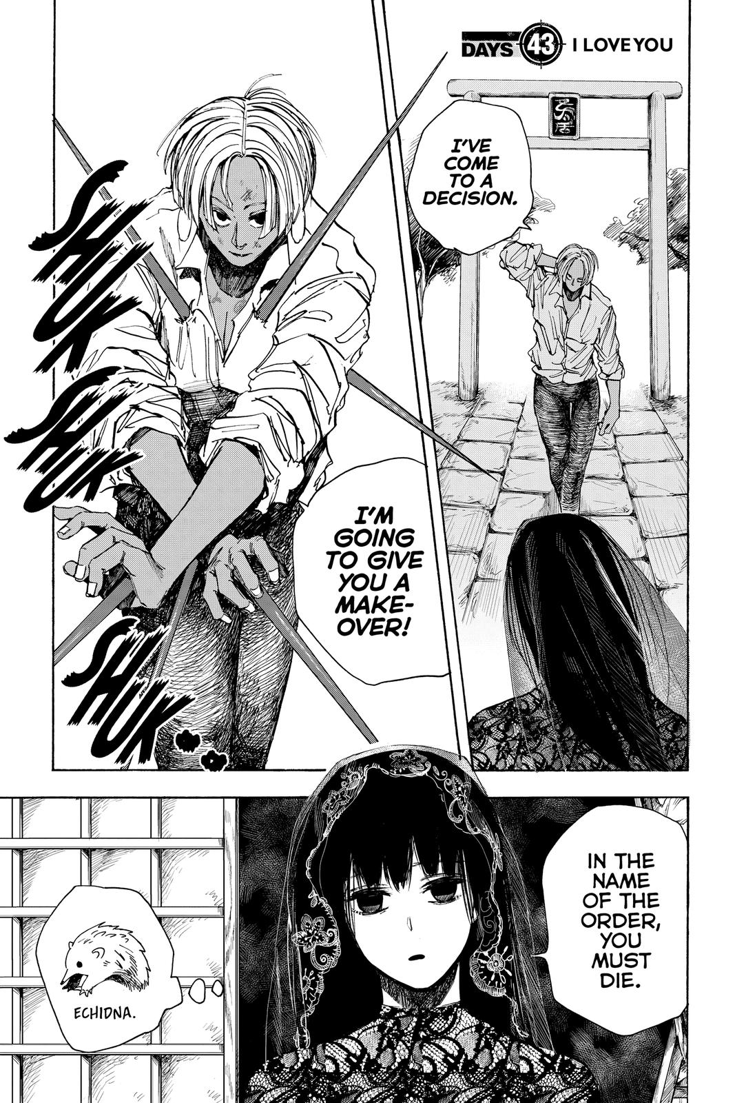 Sakamoto Days Chapter 43 - Page 1 - Sakamoto Days manga Chapter 43 manga