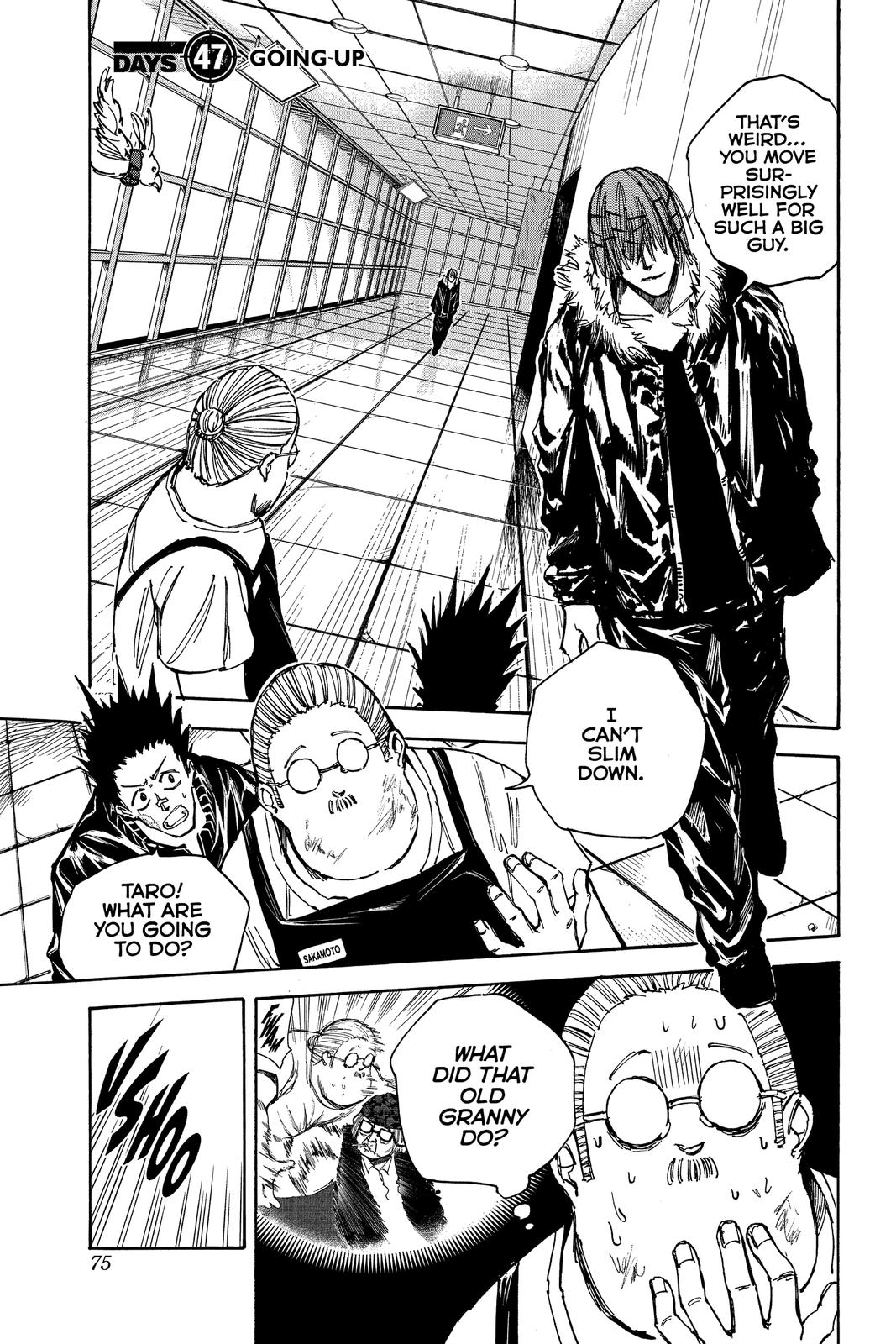 Sakamoto Days Chapter 47 - Page 1 - Sakamoto Days manga Chapter 47 manga