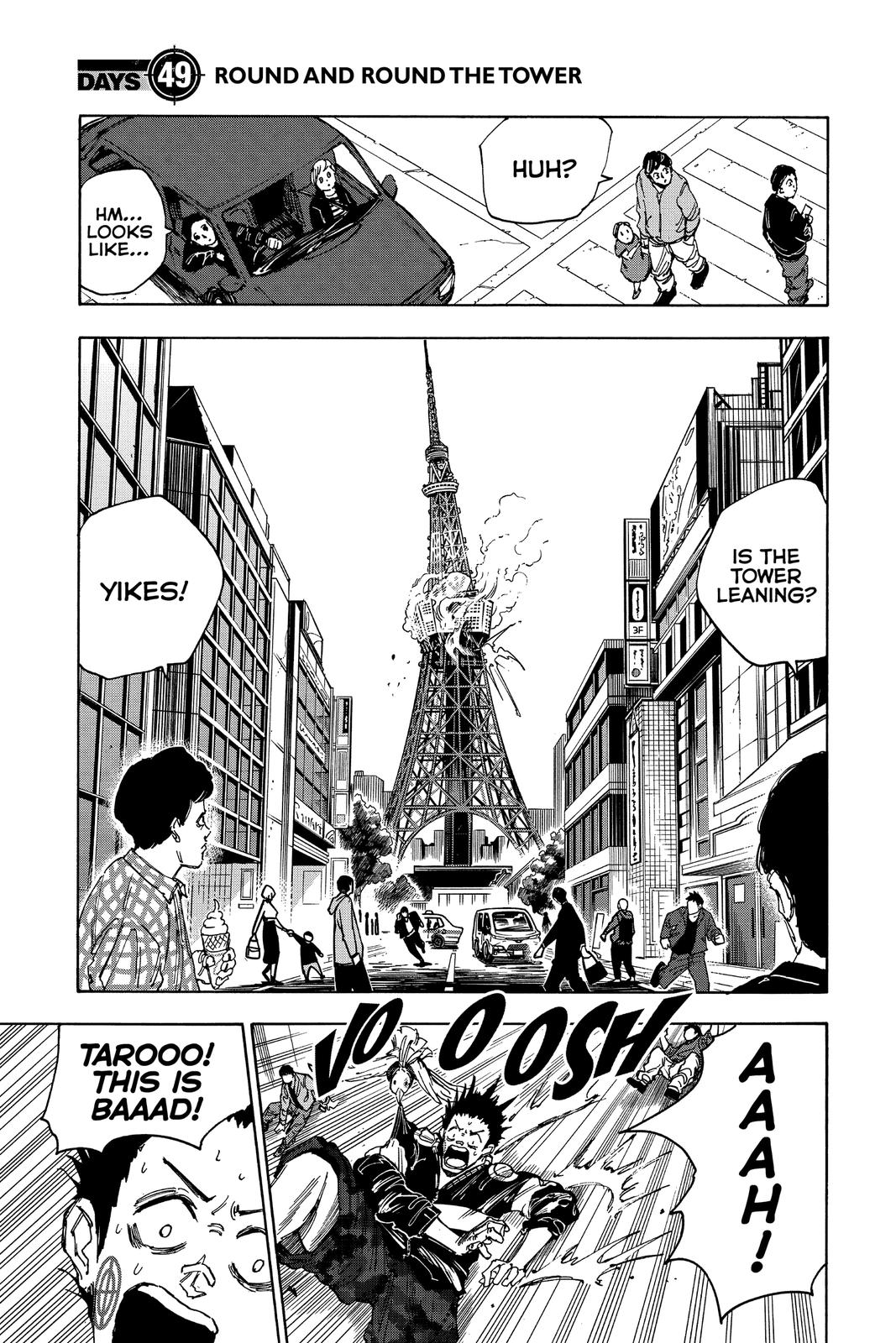 Sakamoto Days Chapter 49 - Page 1 - Sakamoto Days manga Chapter 49 manga