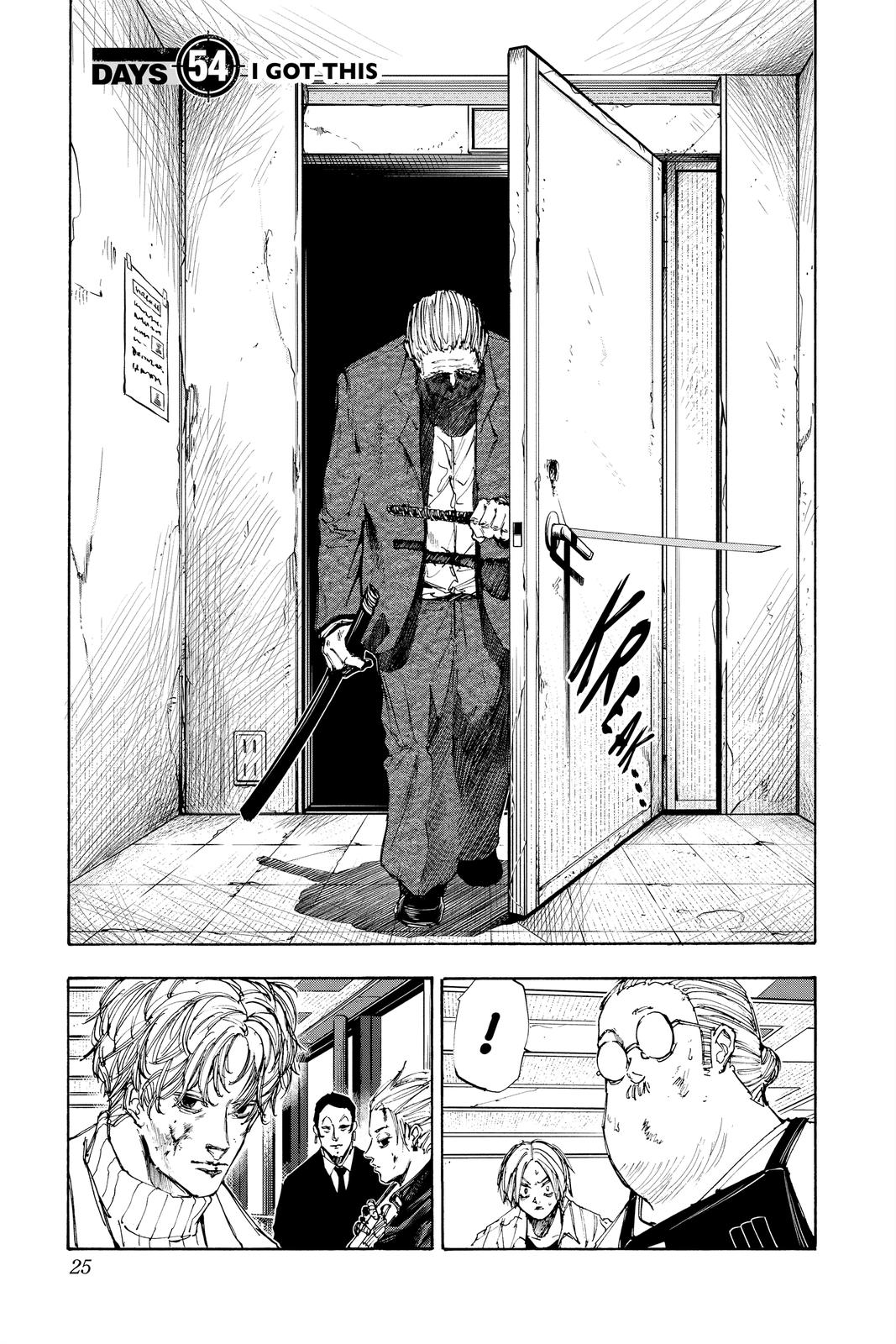 Sakamoto Days Chapter 54 - Page 1 - Sakamoto Days manga Chapter 54 manga