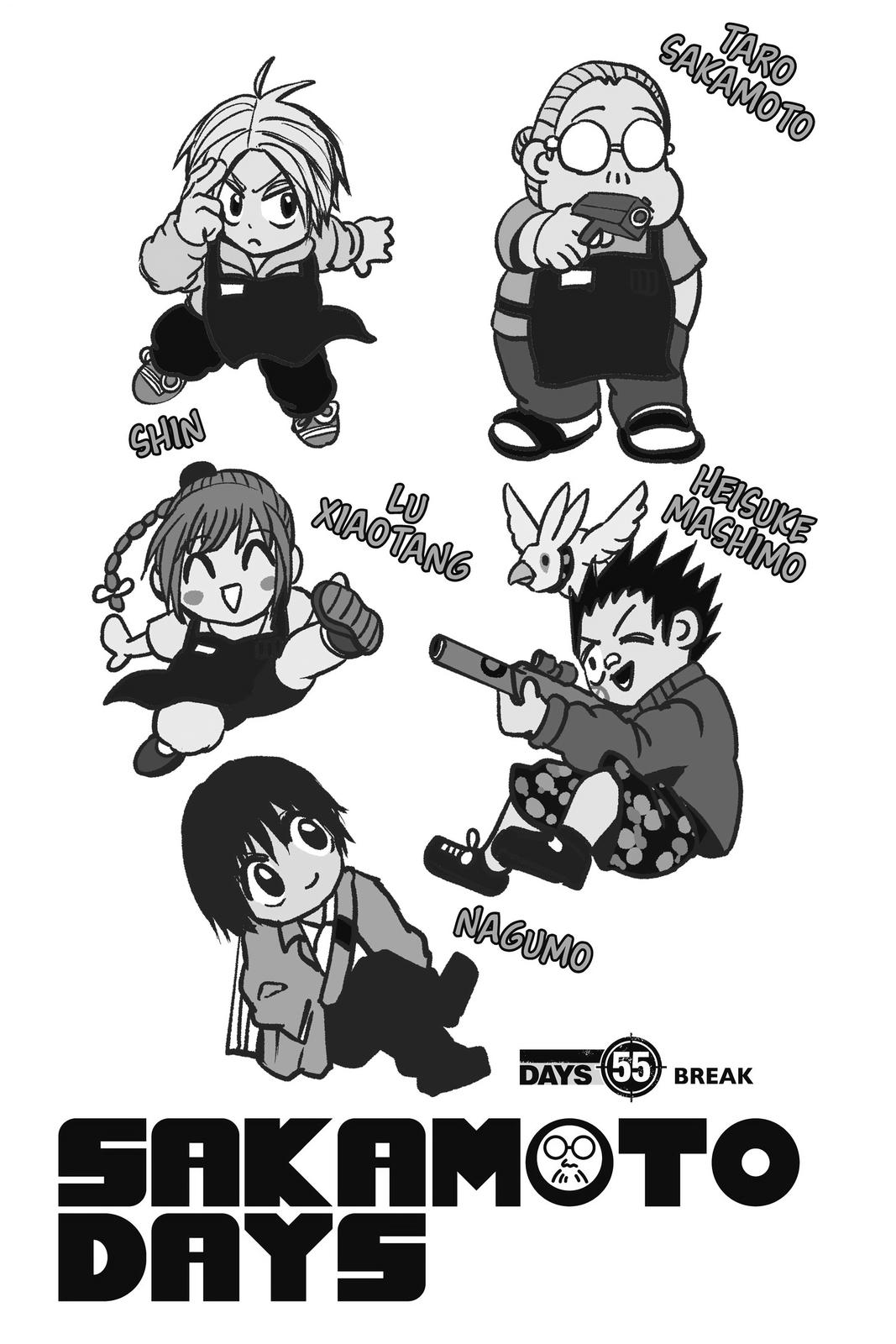 Sakamoto Days Chapter 55 - Page 1 - Sakamoto Days manga Chapter 55 manga