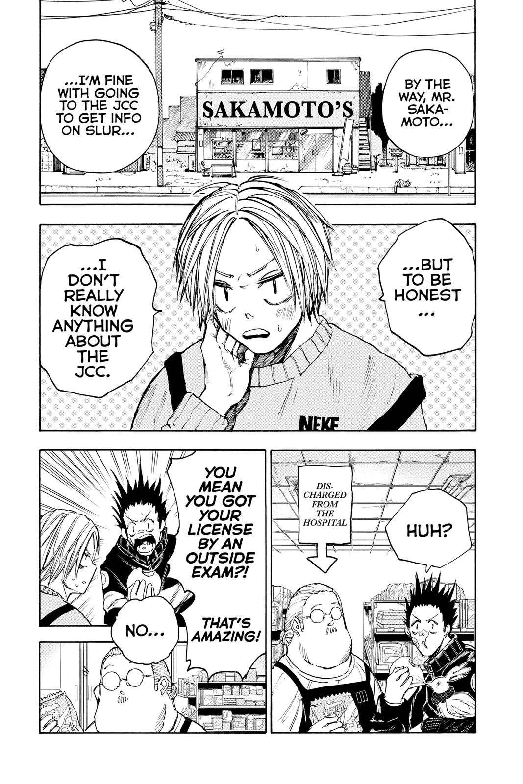 Sakamoto Days Chapter 56 - Page 1 - Sakamoto Days manga Chapter 56 manga