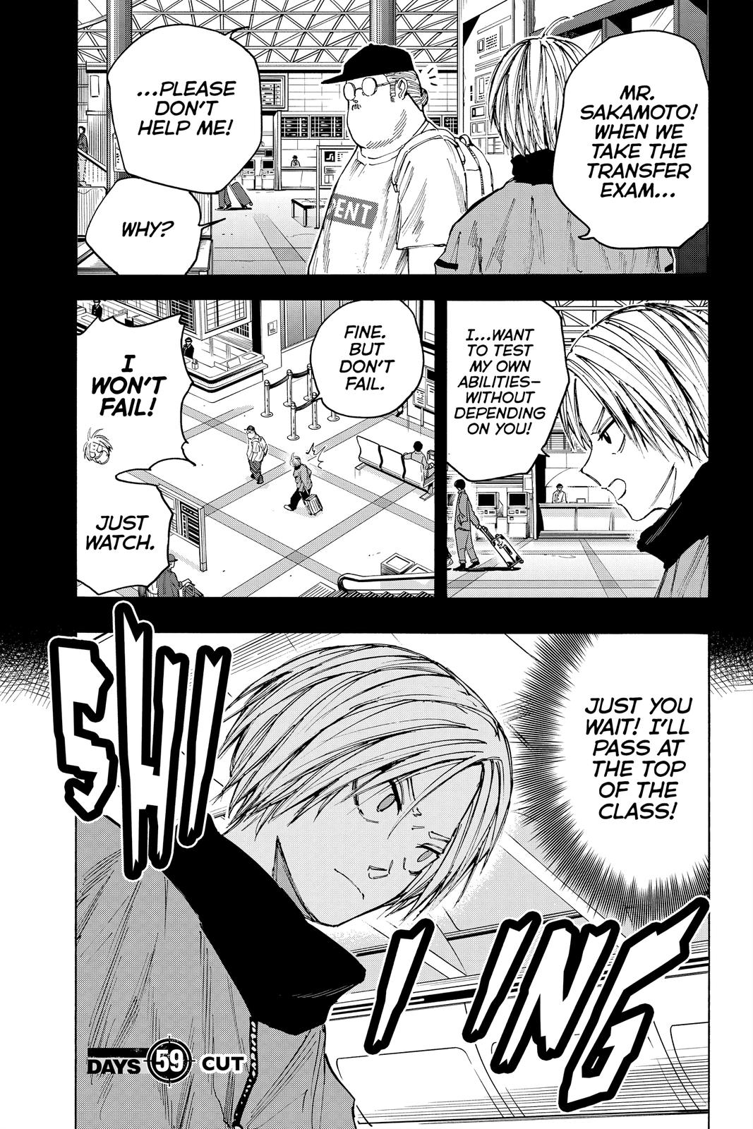 Sakamoto Days Chapter 59 - Page 1 - Sakamoto Days manga Chapter 59 manga