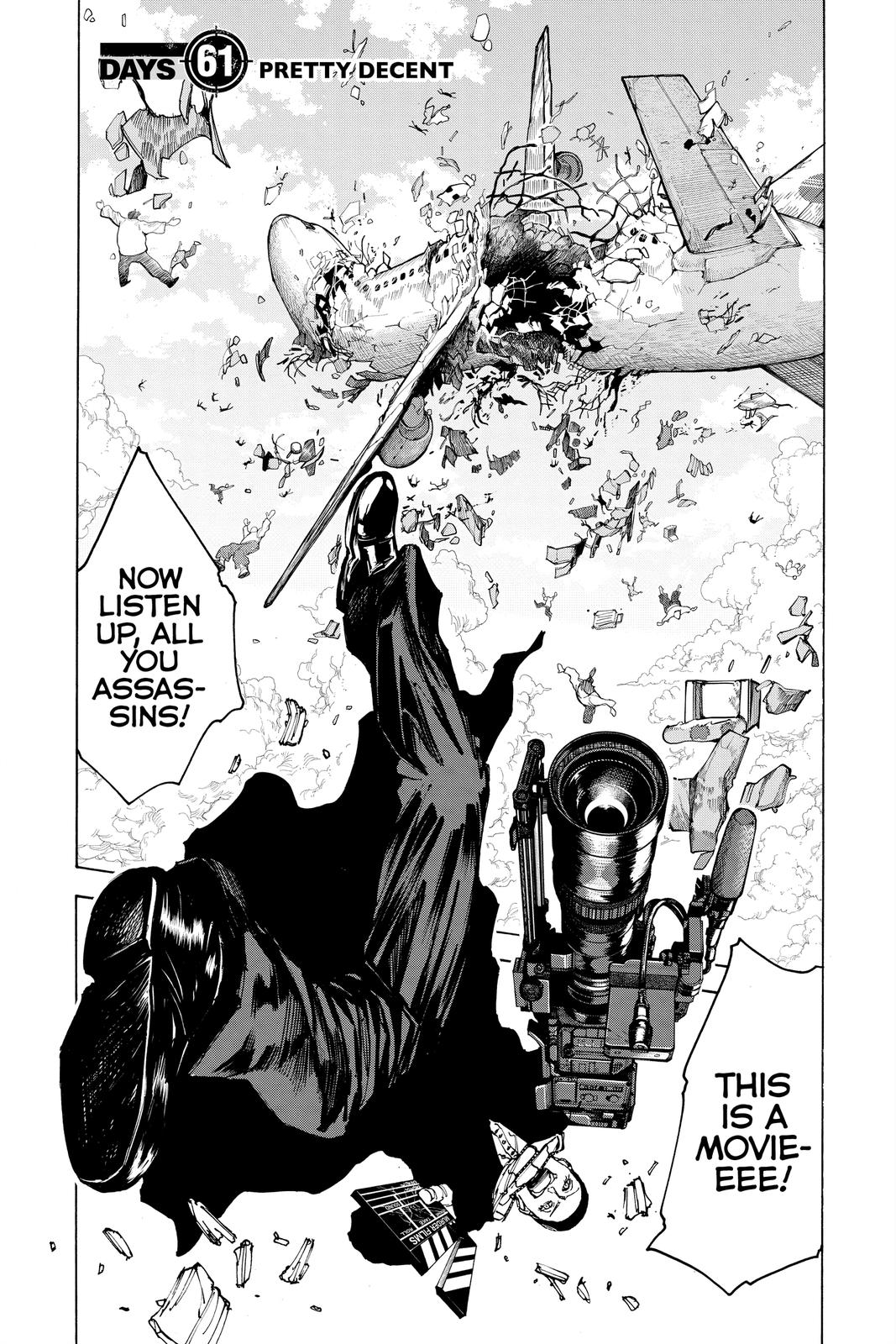 Sakamoto Days Chapter 61 - Page 1 - Sakamoto Days manga Chapter 61 manga