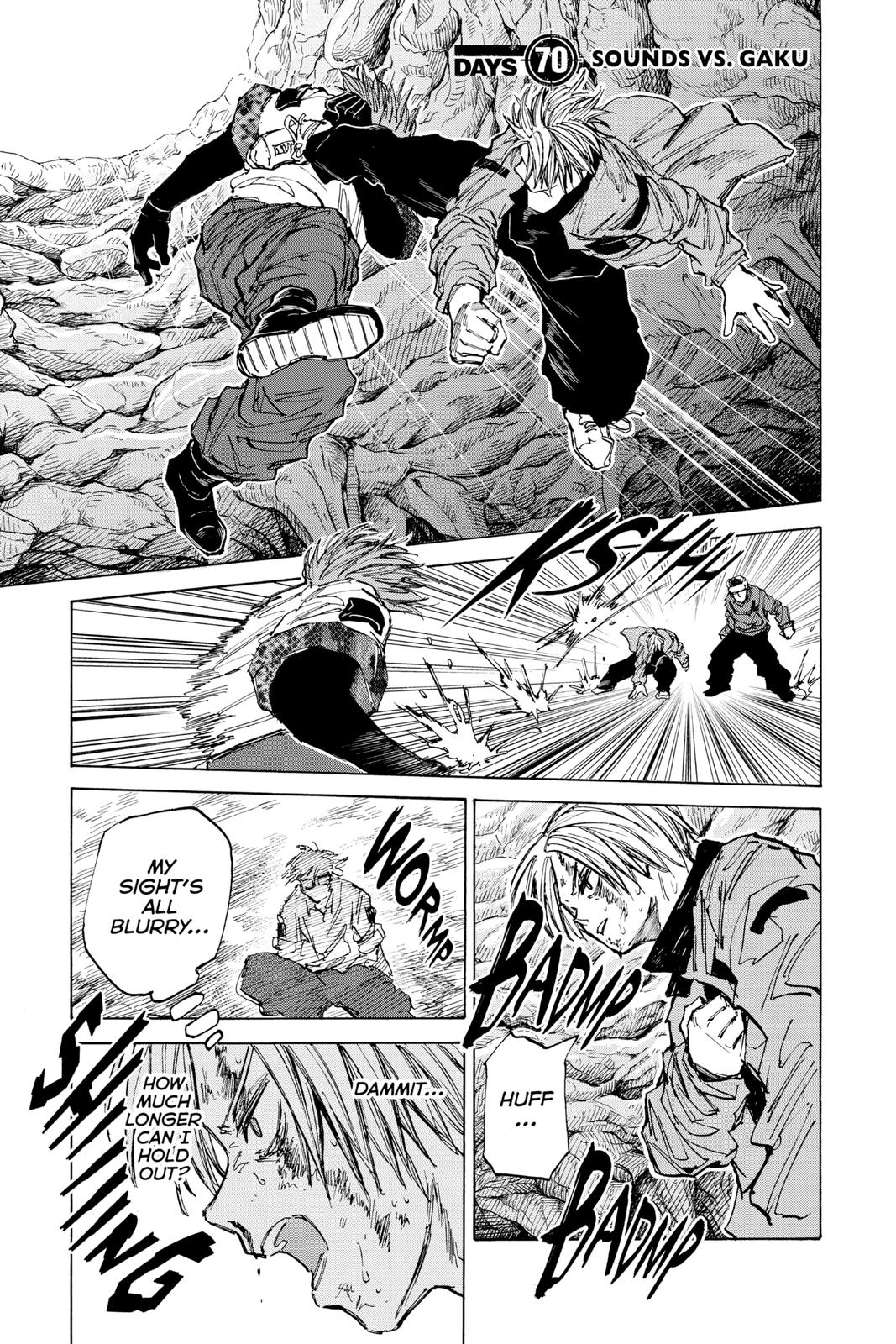 Sakamoto Days Chapter 70 - Page 1 - Sakamoto Days manga Chapter 70 manga