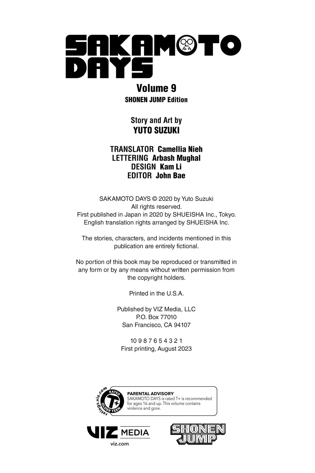 Sakamoto Days Chapter 71 - Page 3 - Sakamoto Days manga Chapter 71 manga