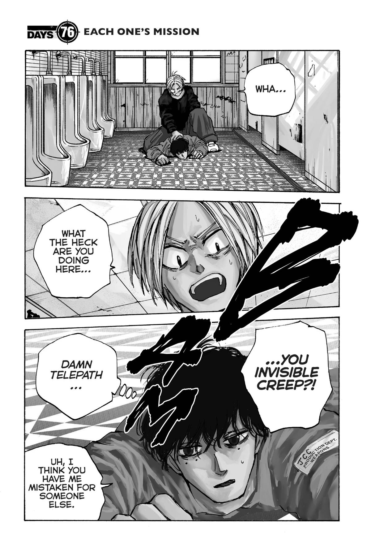 Sakamoto Days Chapter 76 - Page 1 - Sakamoto Days manga Chapter 76 manga