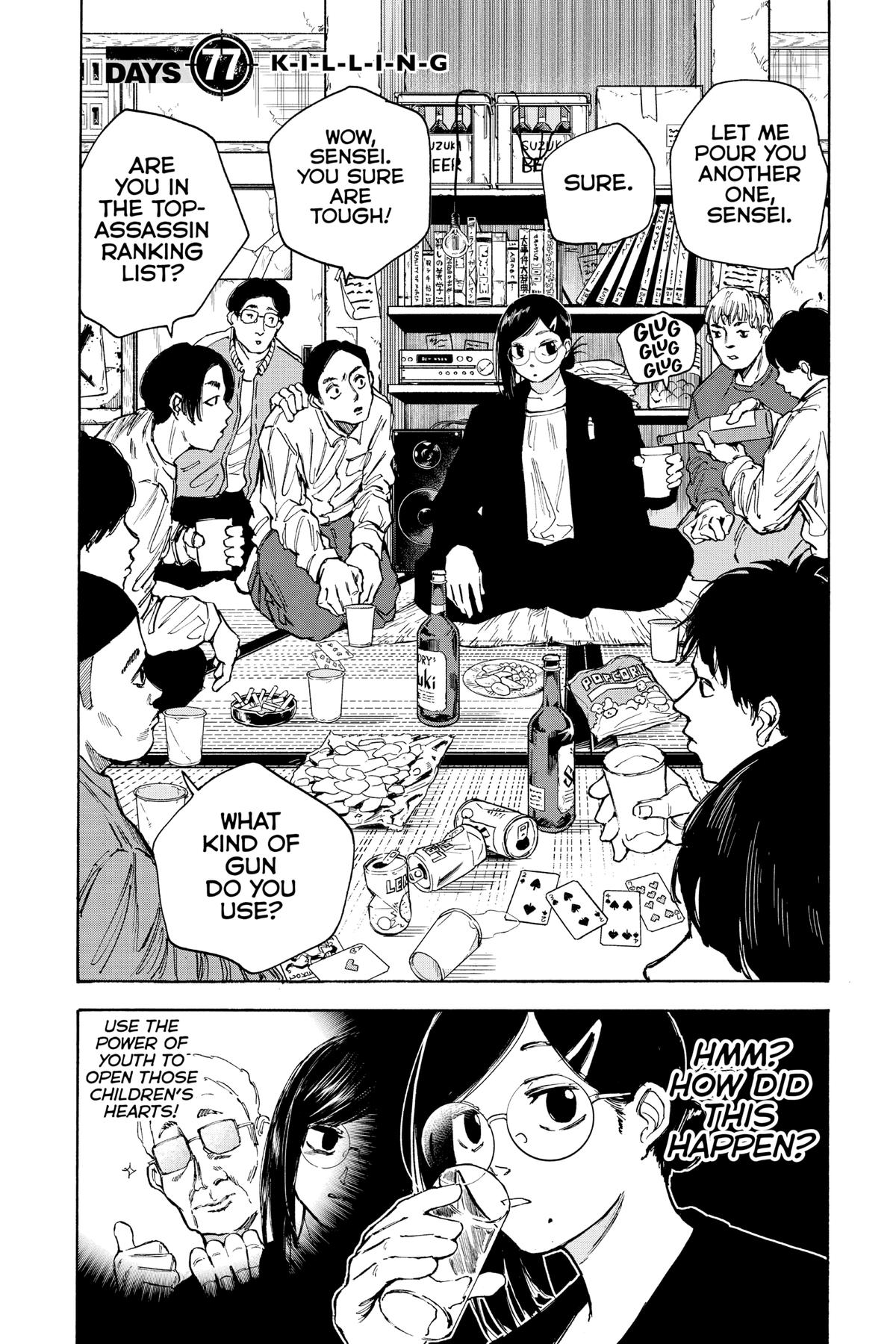Sakamoto Days Chapter 77 - Page 2 - Sakamoto Days manga Chapter 77 manga
