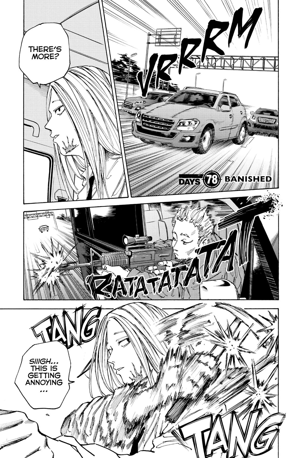 Sakamoto Days Chapter 78 - Page 1 - Sakamoto Days manga Chapter 78 manga