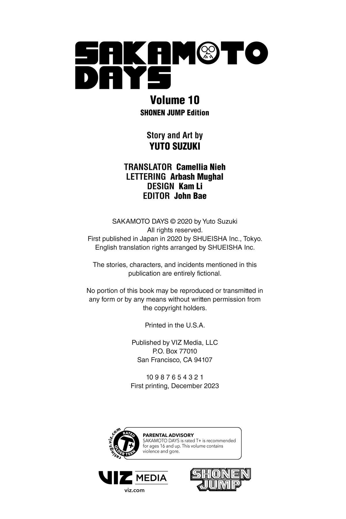 Sakamoto Days Chapter 80 - Page 3 - Sakamoto Days manga Chapter 80 manga